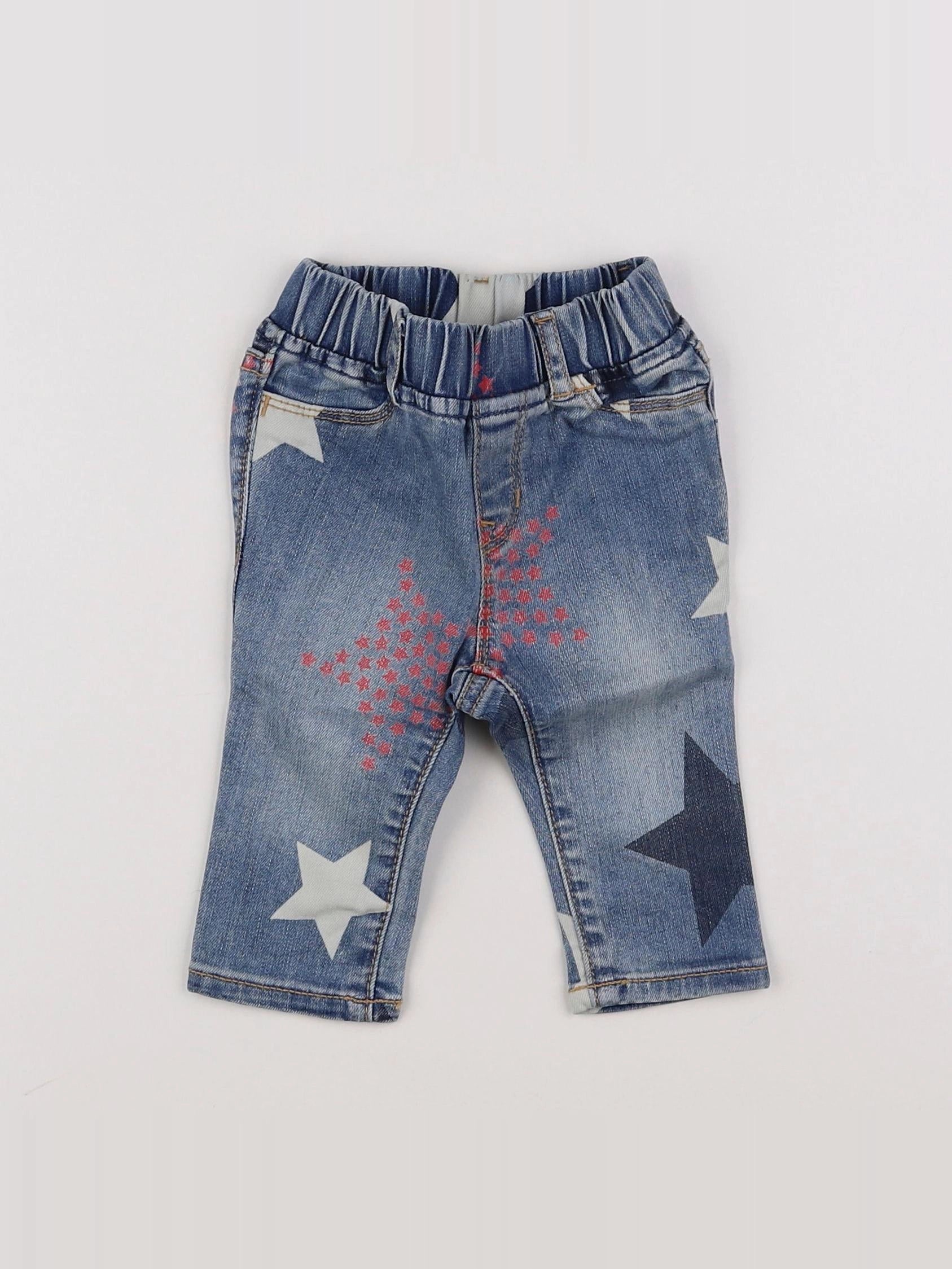 GAP - jean bleu - 6/12 mois