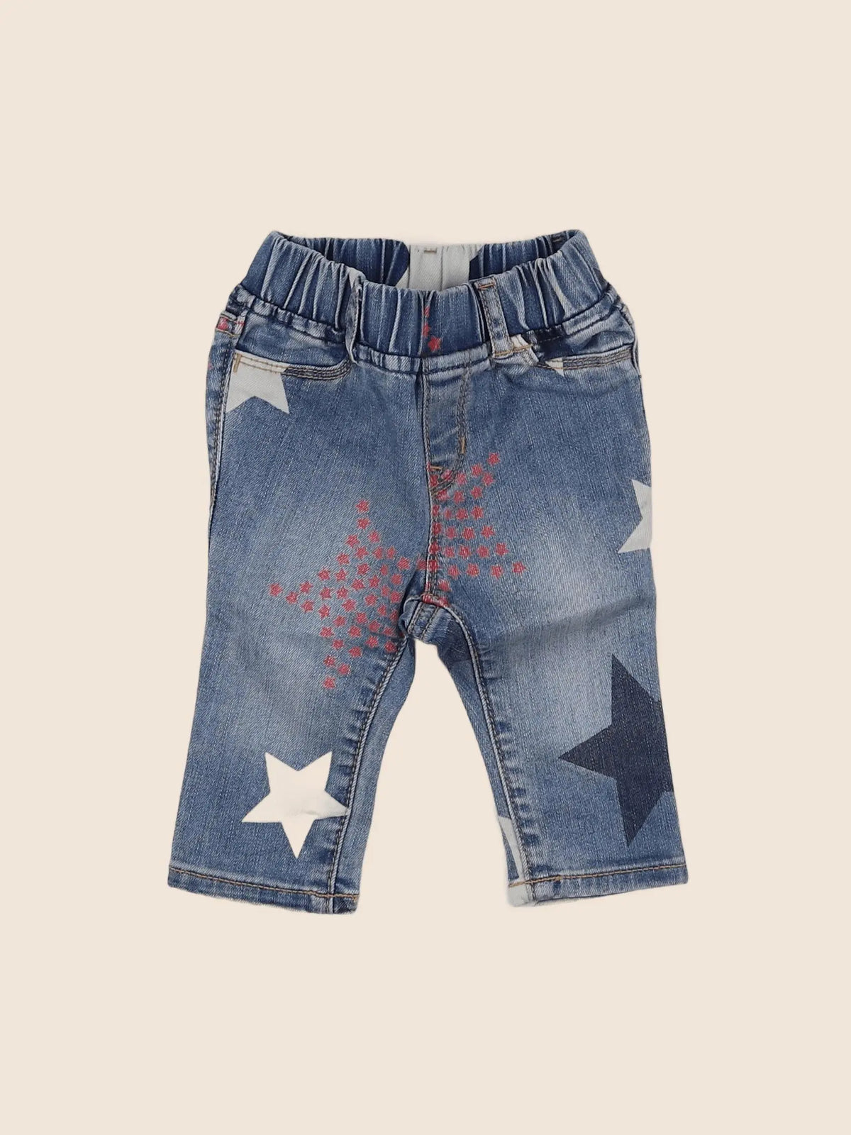 GAP - jean bleu - 6/12 mois