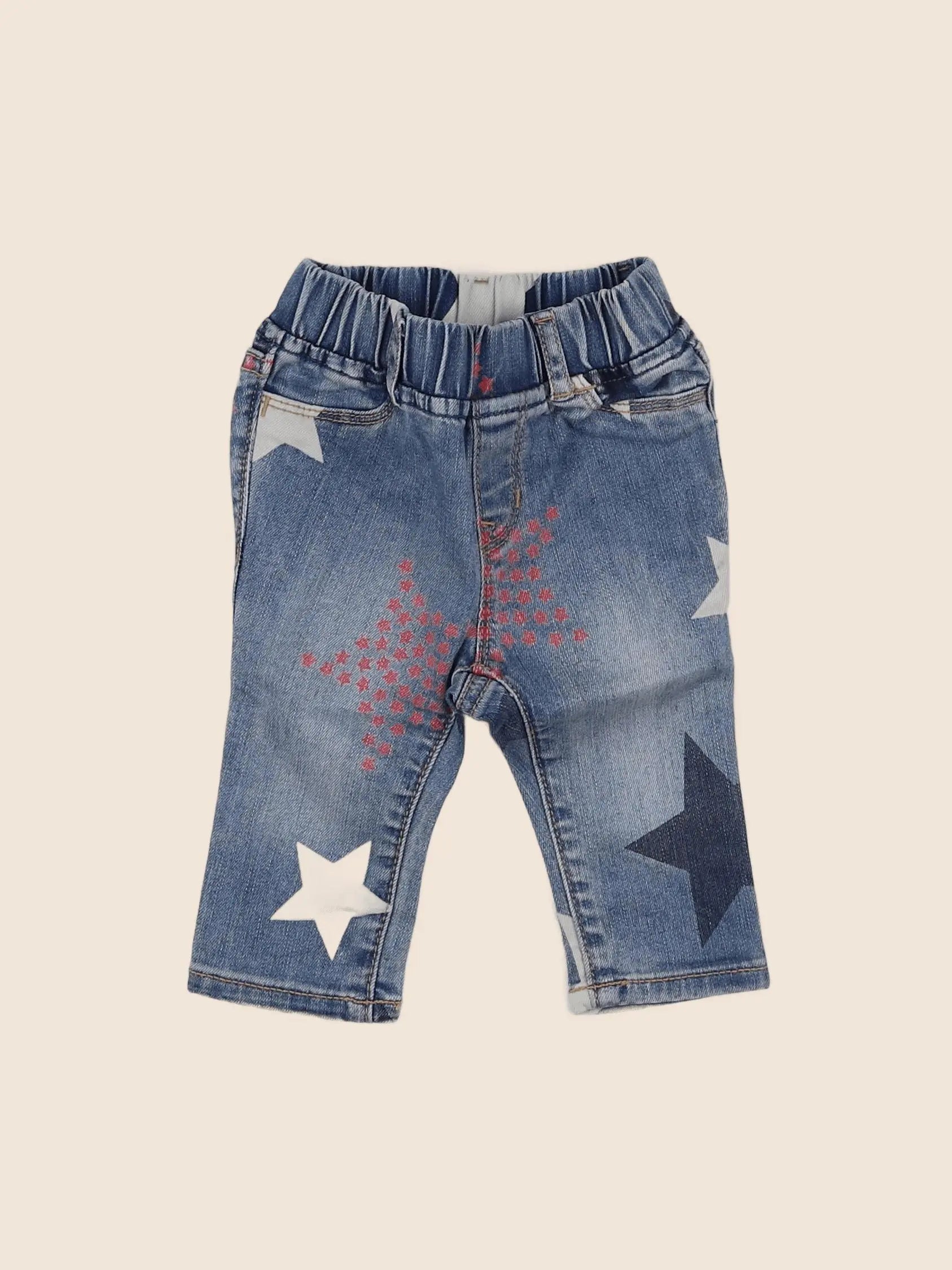 GAP - jean bleu - 6/12 mois