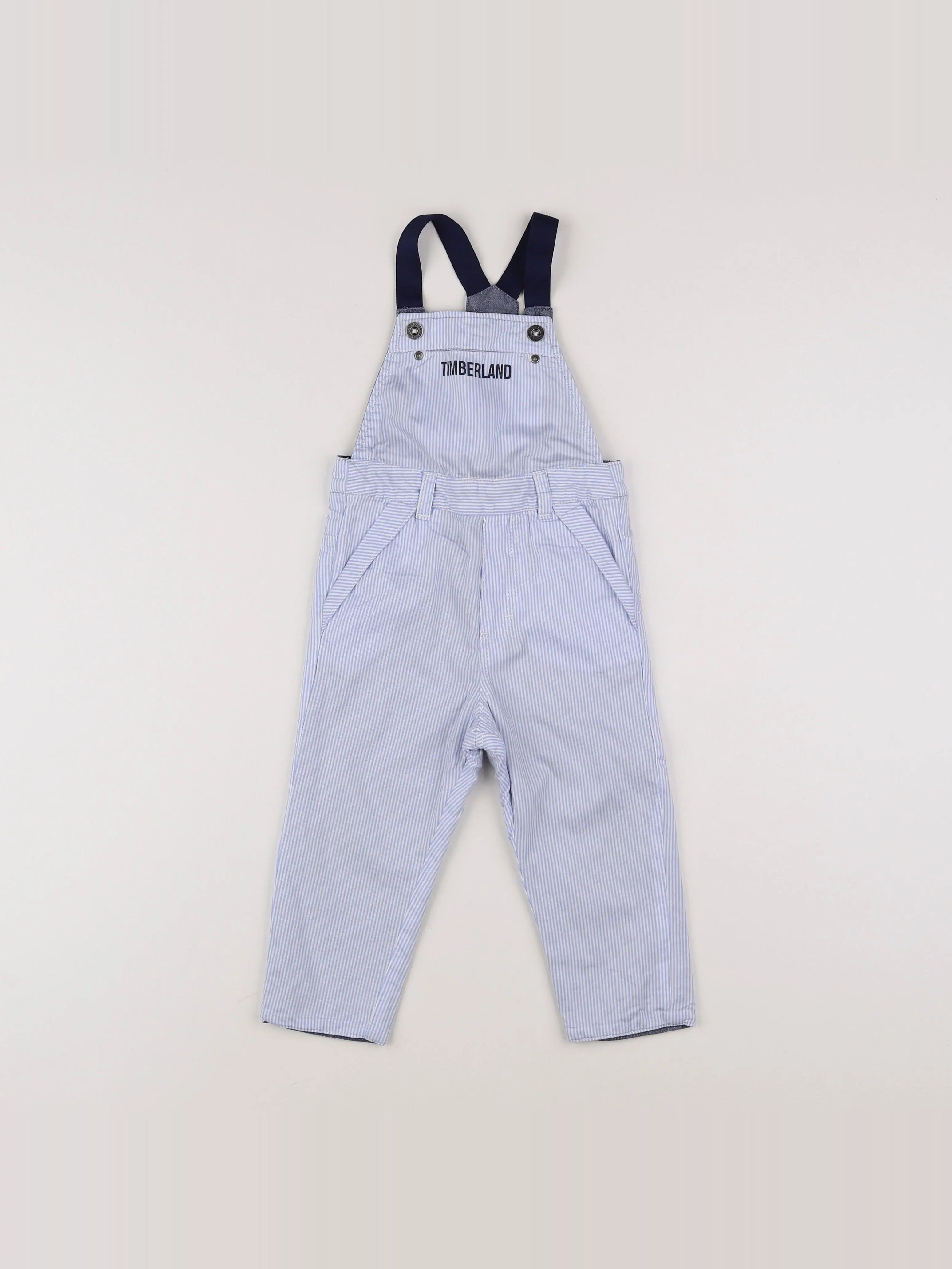 Timberland - salopette réversible bleu - 12 mois