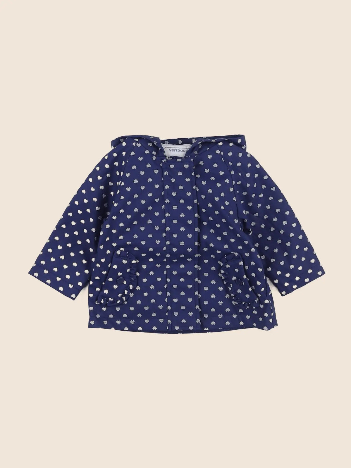 Vertbaudet - imperméable bleu - 6 mois
