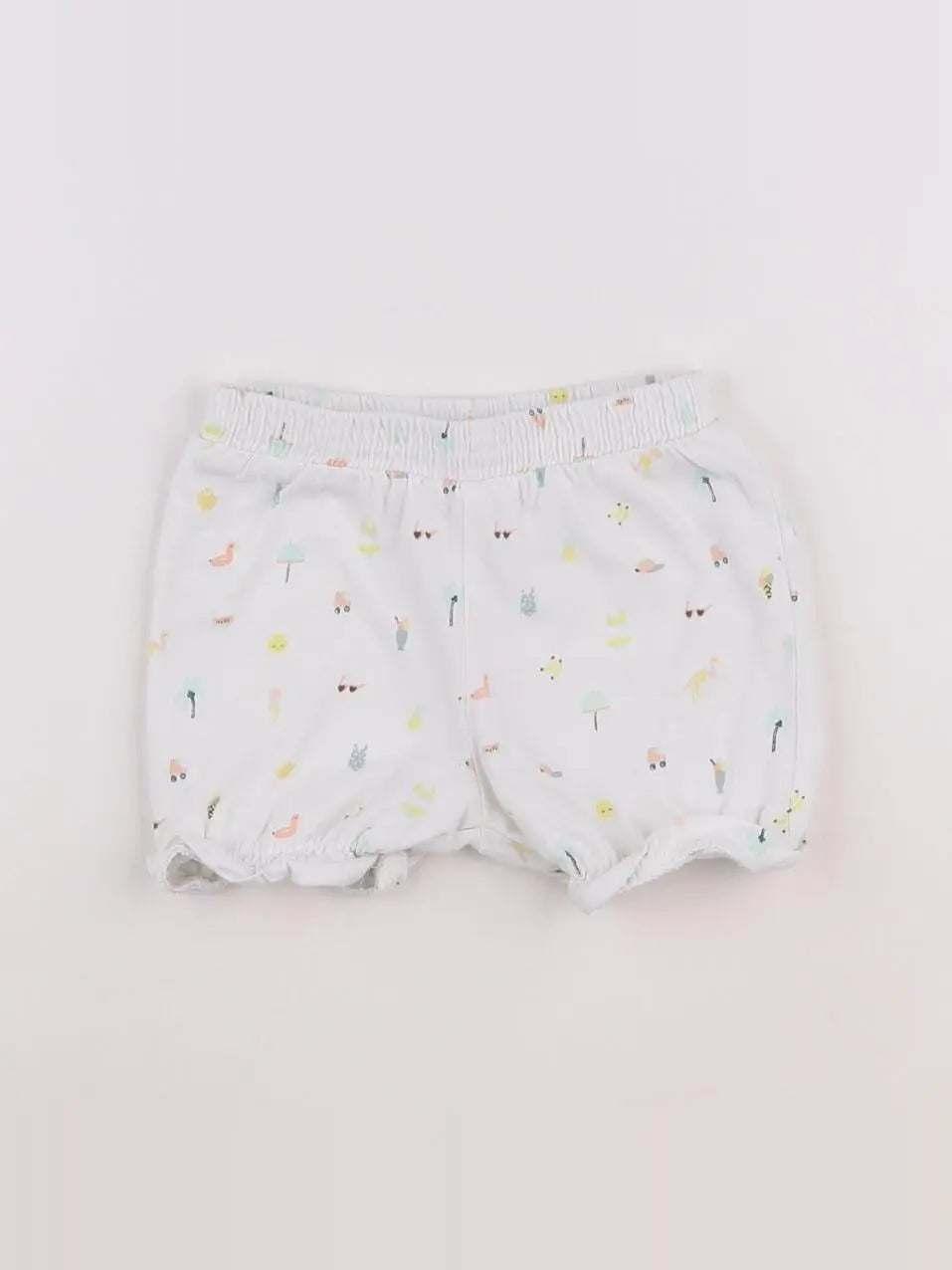 Vertbaudet - bloomer blanc - 12 mois