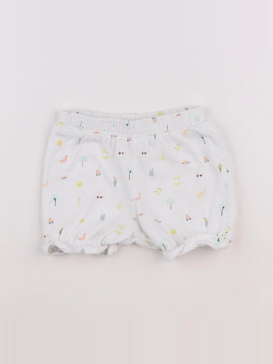 Vertbaudet - bloomer blanc - 12 mois