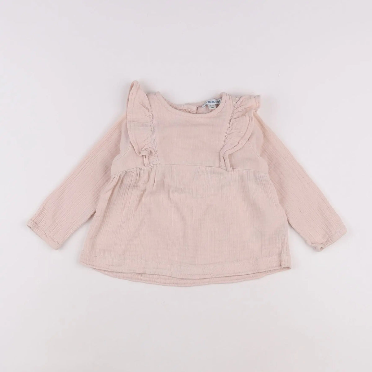Vertbaudet - blouse rose - 18 mois