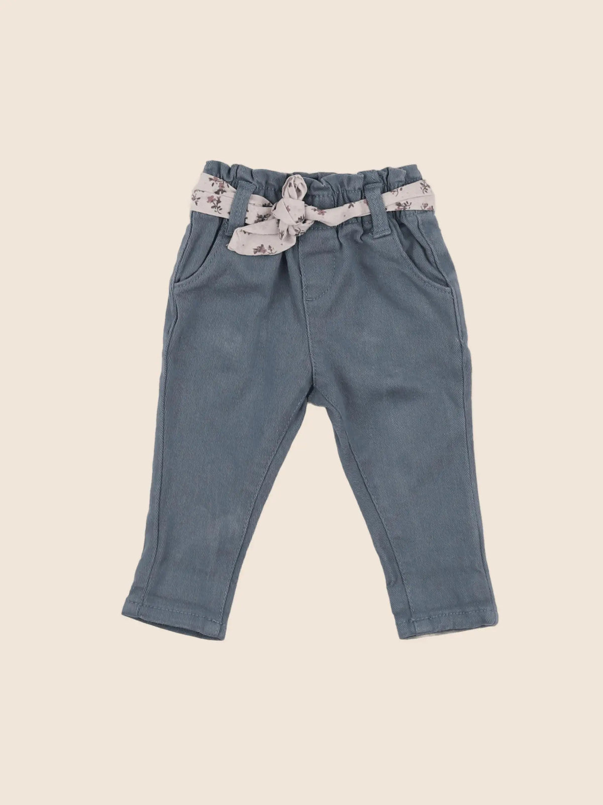 Vertbaudet - jean bleu - 3 mois