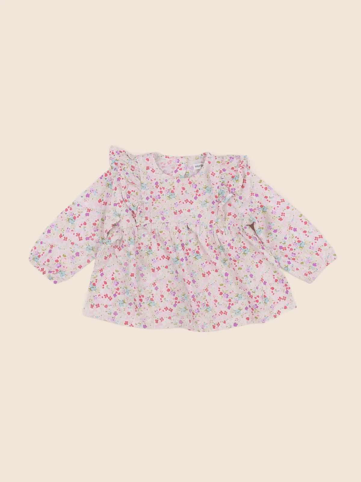 Vertbaudet - blouse multicolore - 9 mois