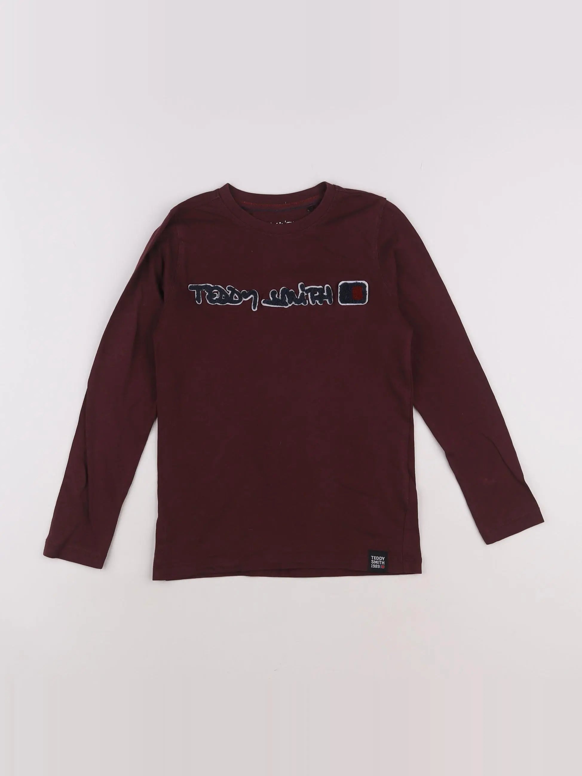 Teddy Smith - tee-shirt rouge - 8 ans