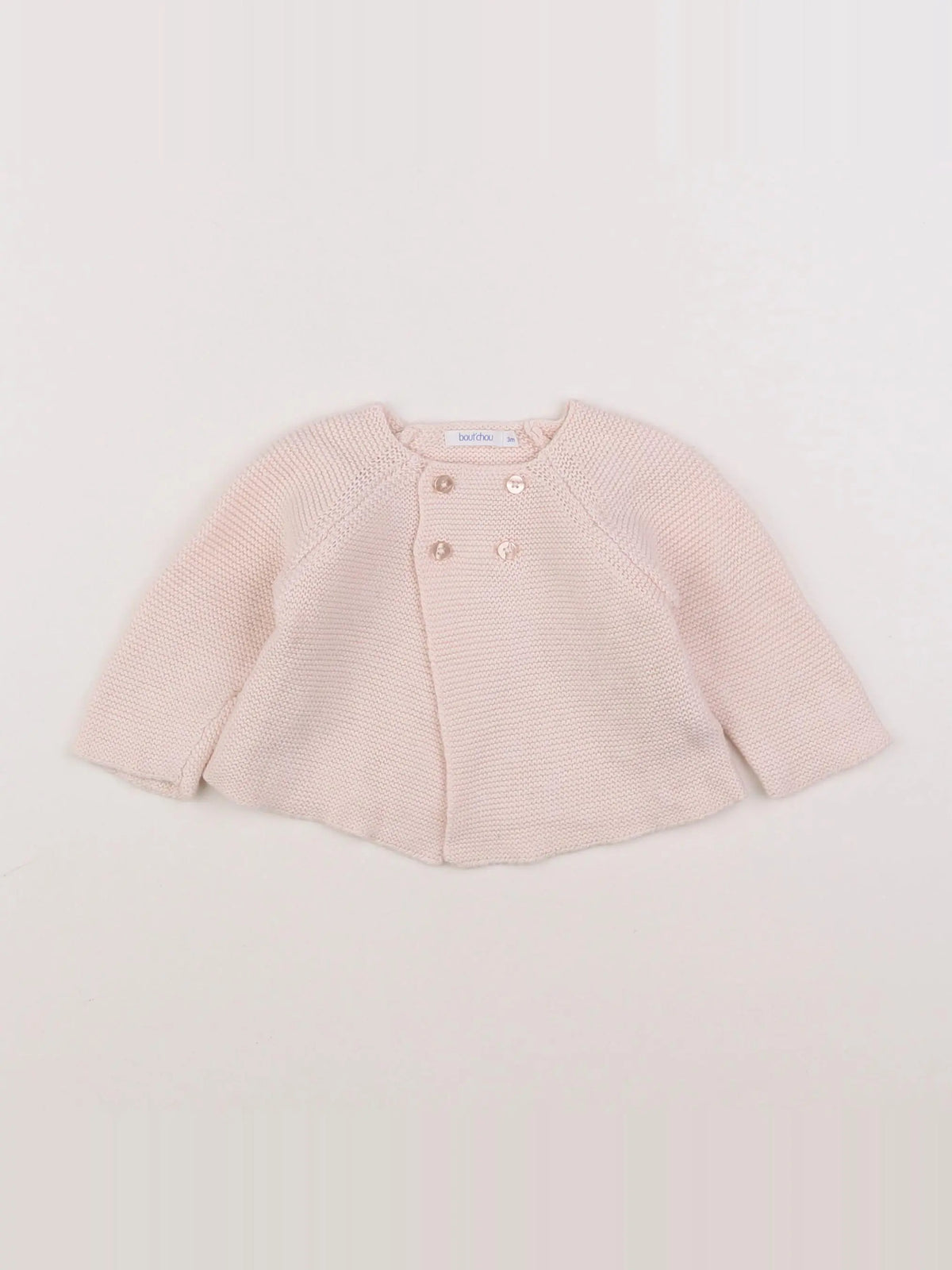 Boutchou - gilet rose - 3 mois