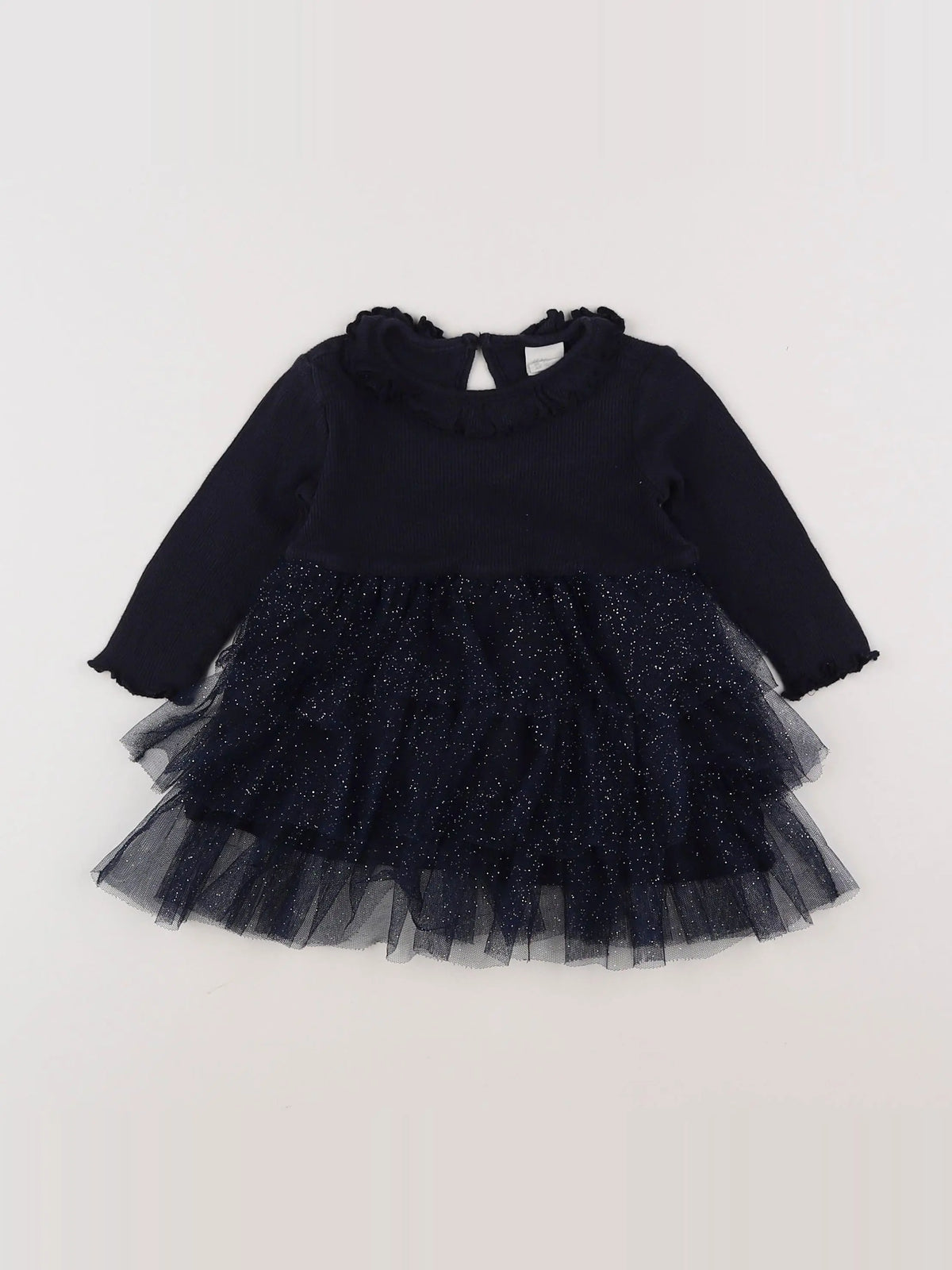 H&M - robe bleu - 3/6 mois