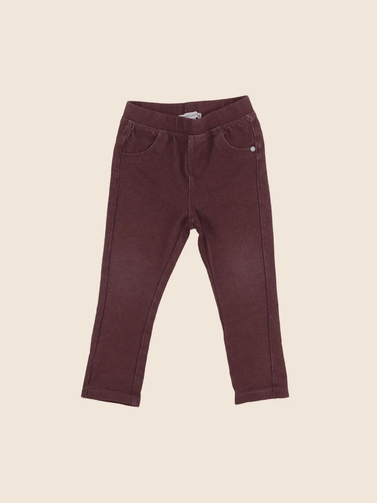 Vertbaudet - jegging rouge - 18 mois