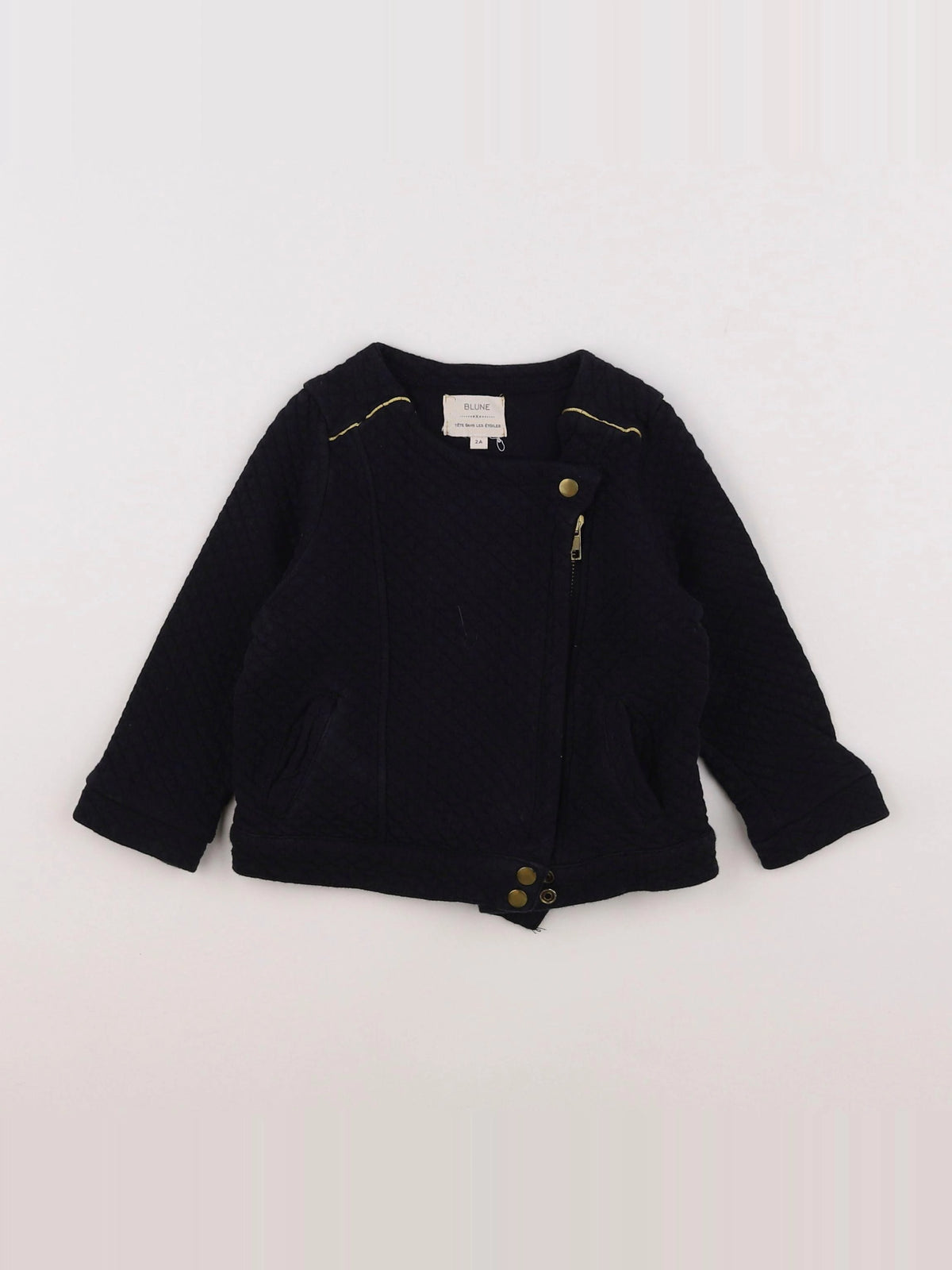 Blune - veste bleu - 2 ans