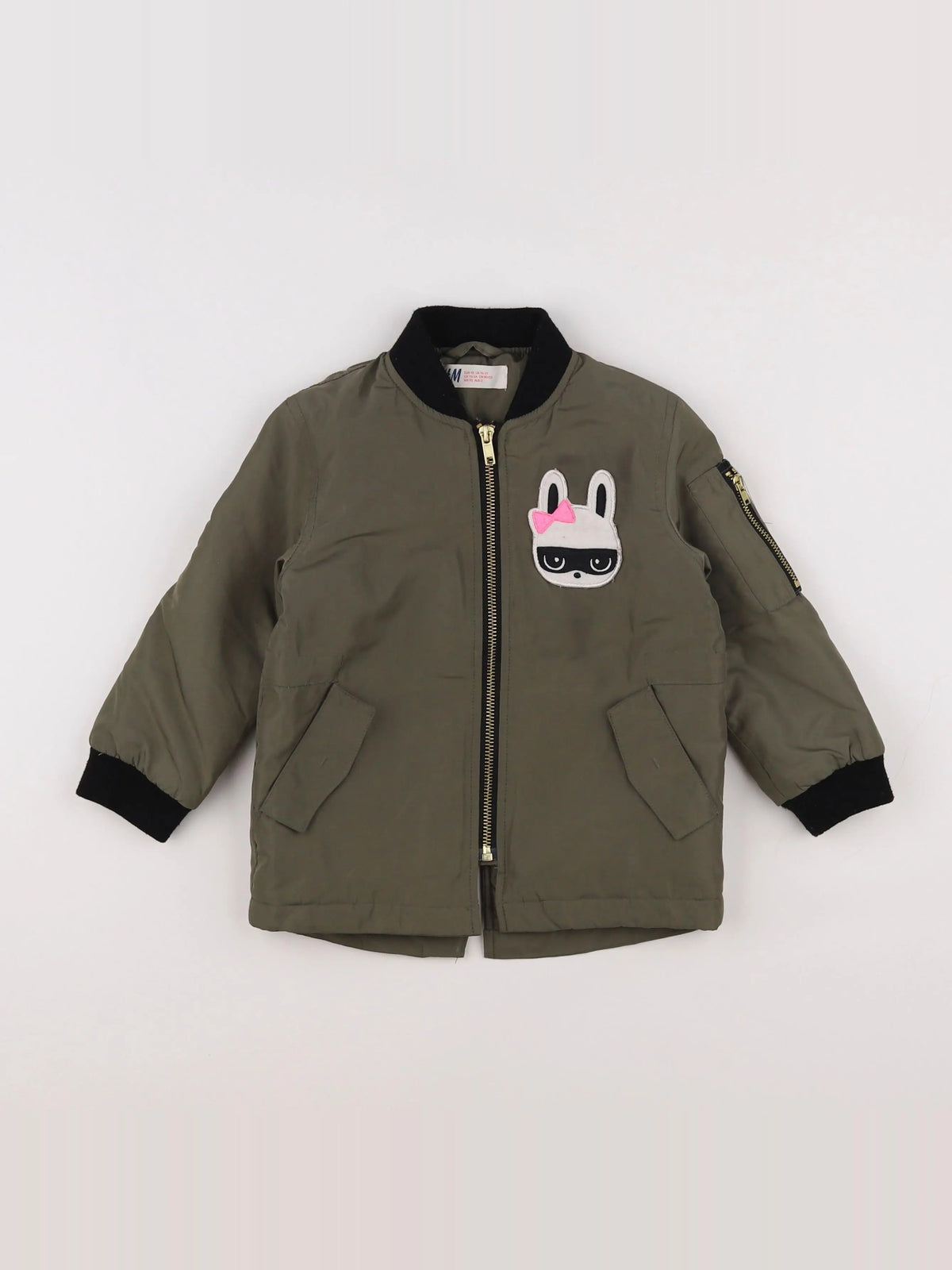 H&M - veste vert - 18 mois à 2 ans