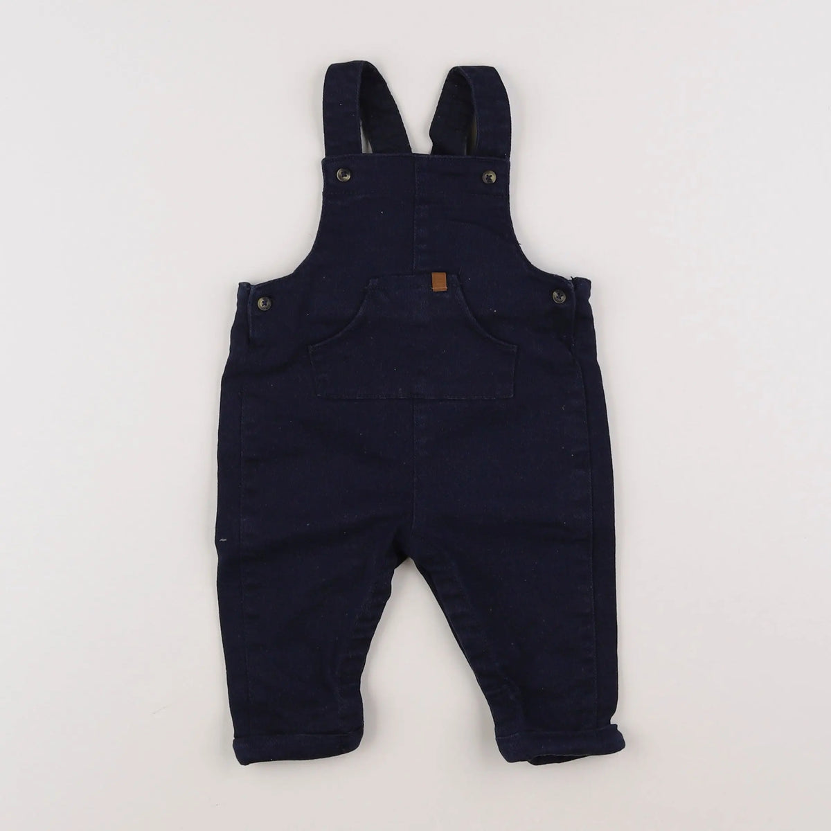 Vertbaudet - salopette bleu - 6 mois