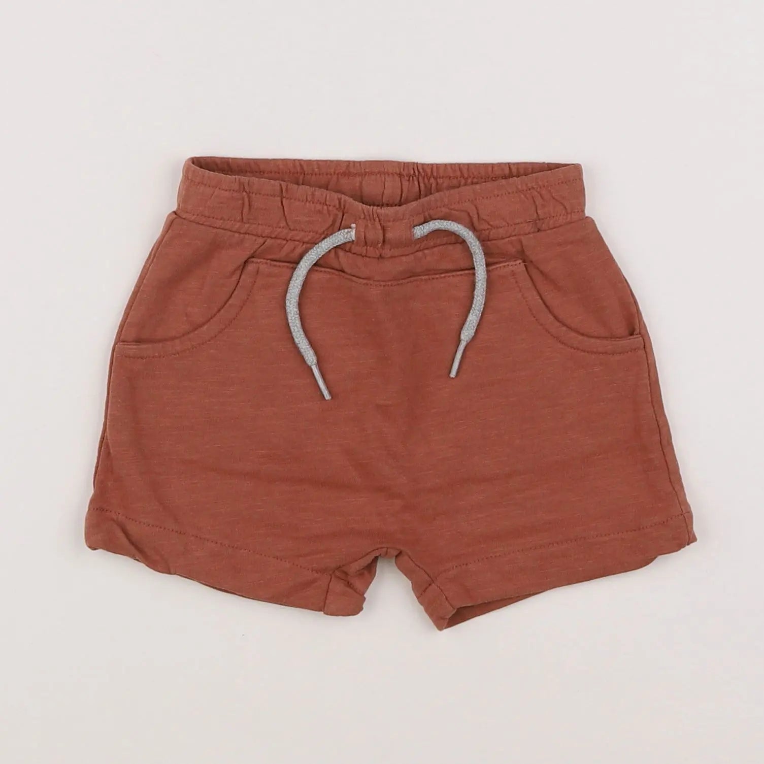 Vertbaudet - short marron - 12 mois