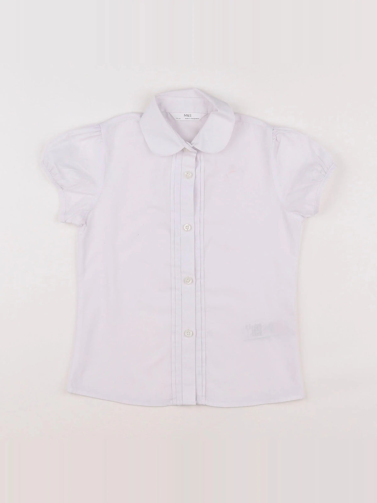Marks & Spencer  - blouse blanc - 5/6 ans