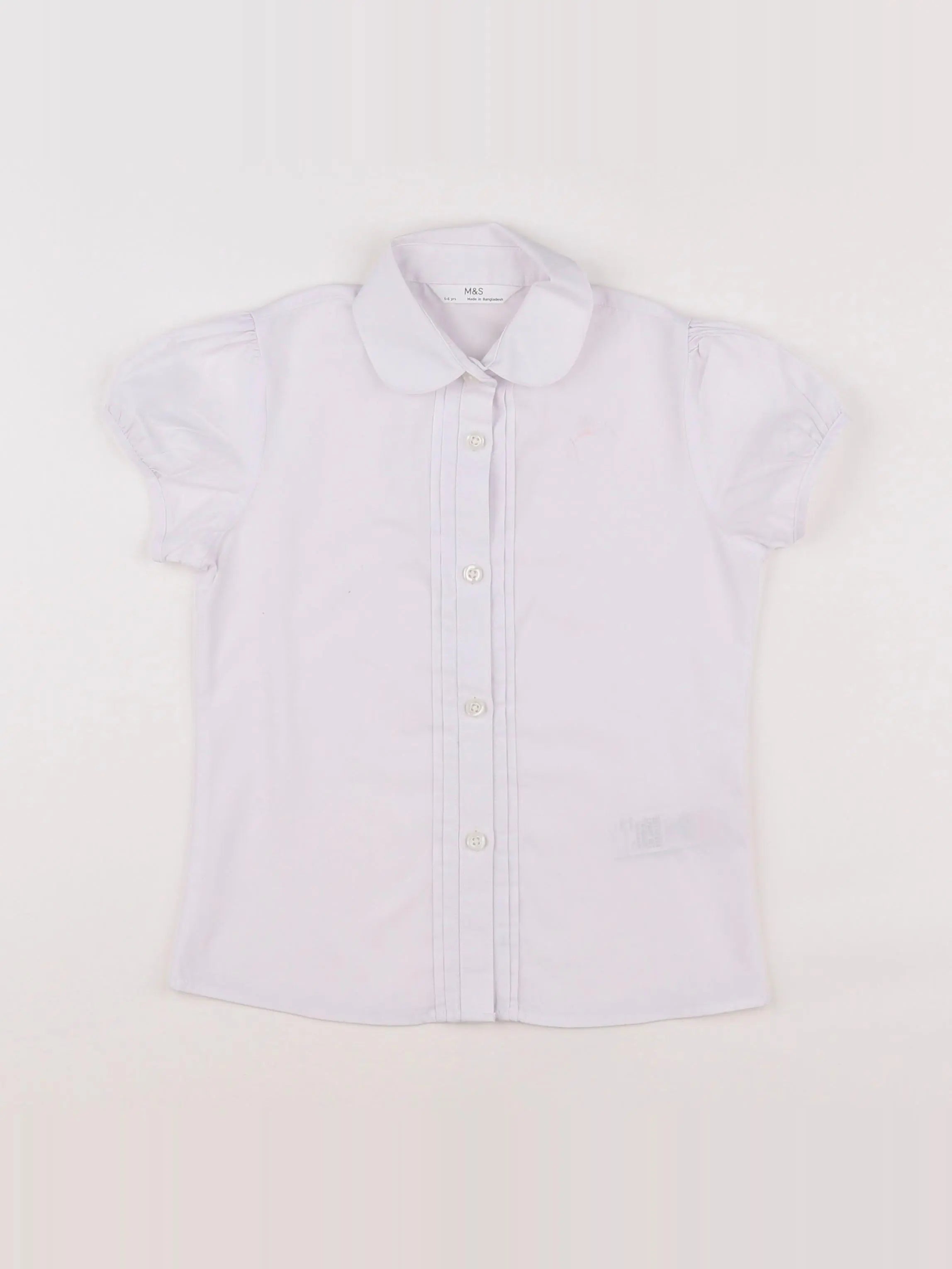 Marks & Spencer  - blouse blanc - 5/6 ans