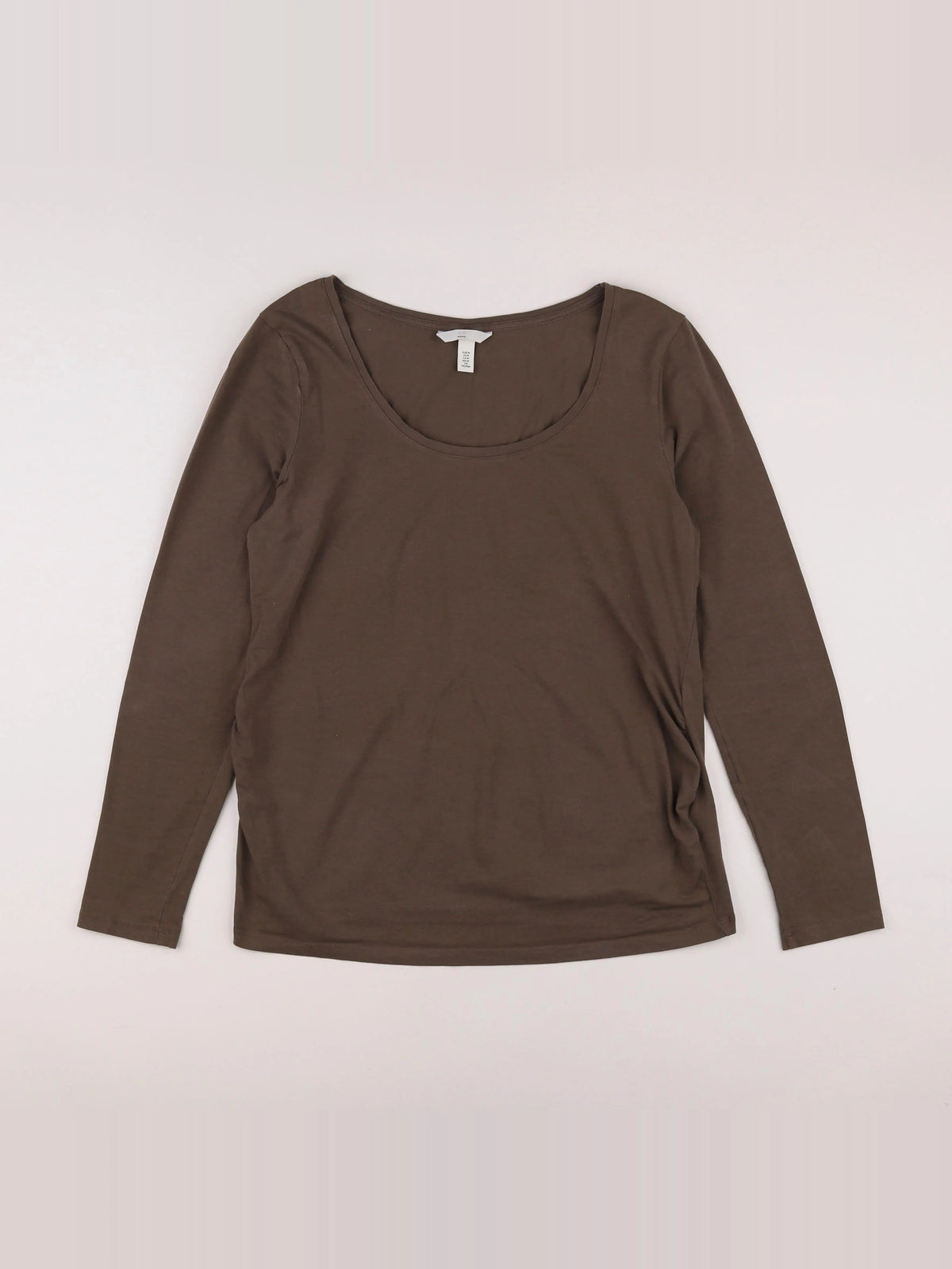 H&M - tee-shirt grossesse marron - 38