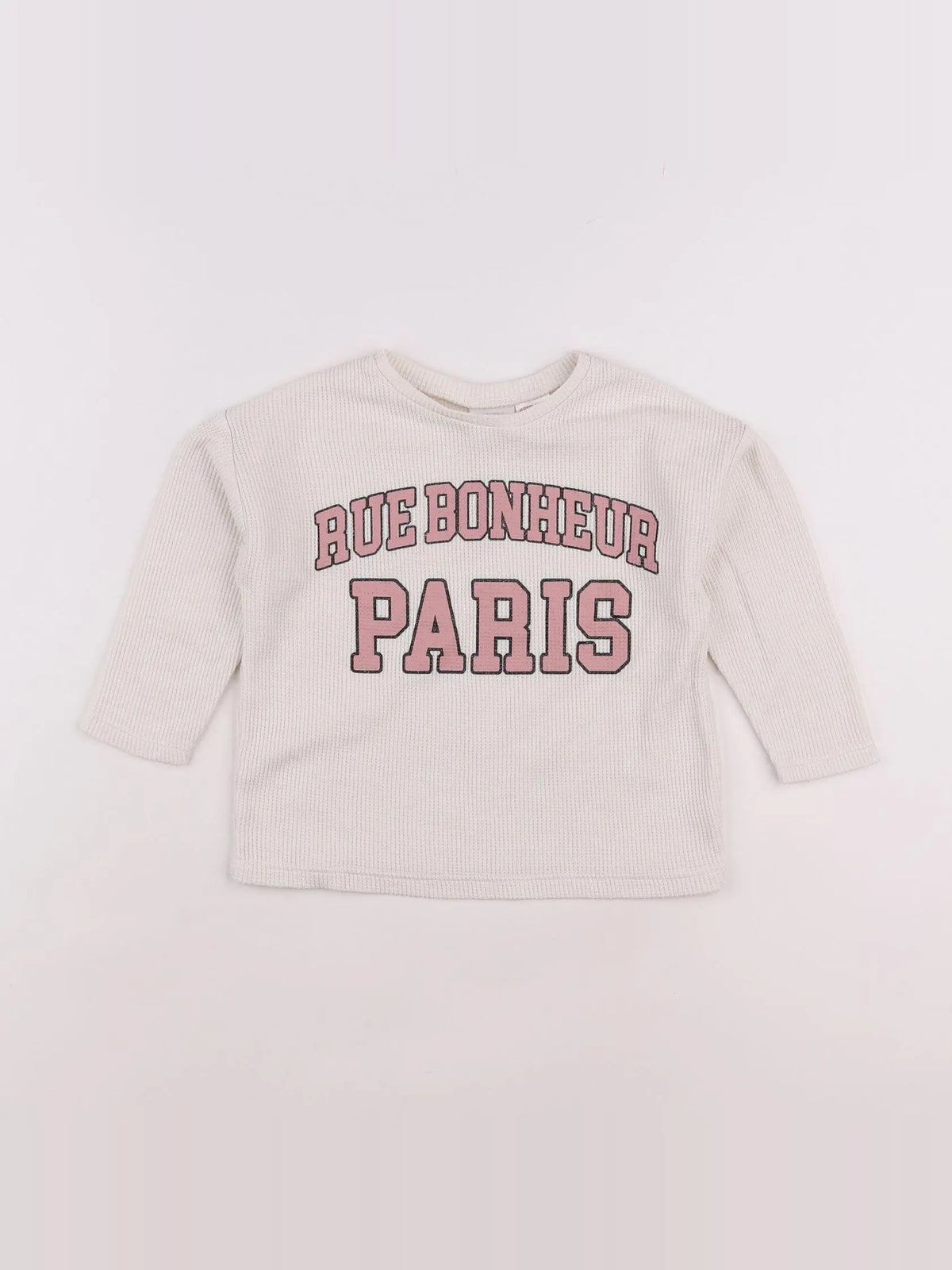 Zara - tee-shirt beige - 18 mois à 2 ans