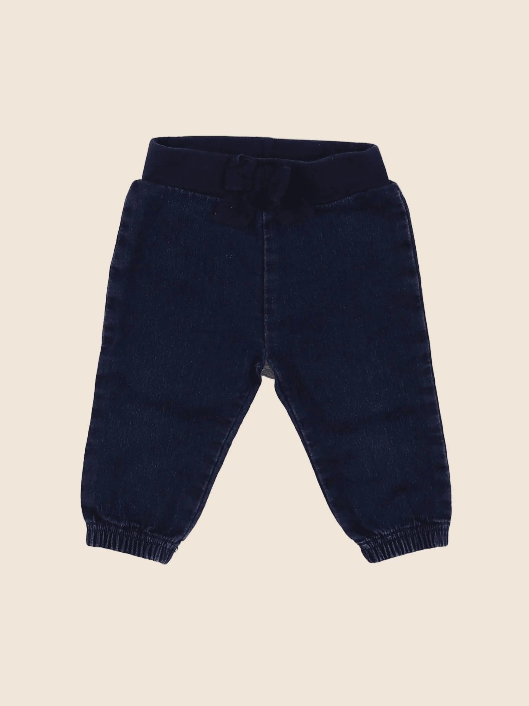 Petit Bateau - pantalon bleu - 6 mois