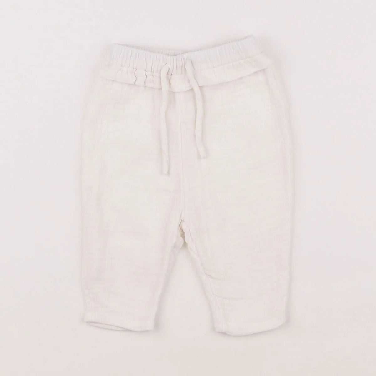 Vertbaudet - pantalon blanc - 3 mois