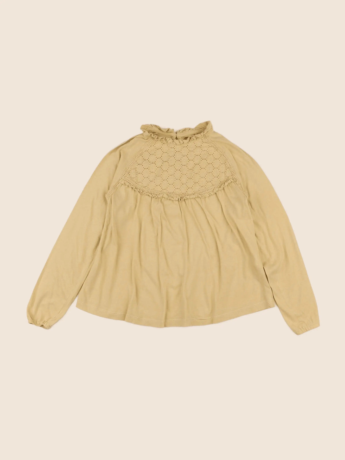 Vertbaudet - tee-shirt jaune - 12 ans