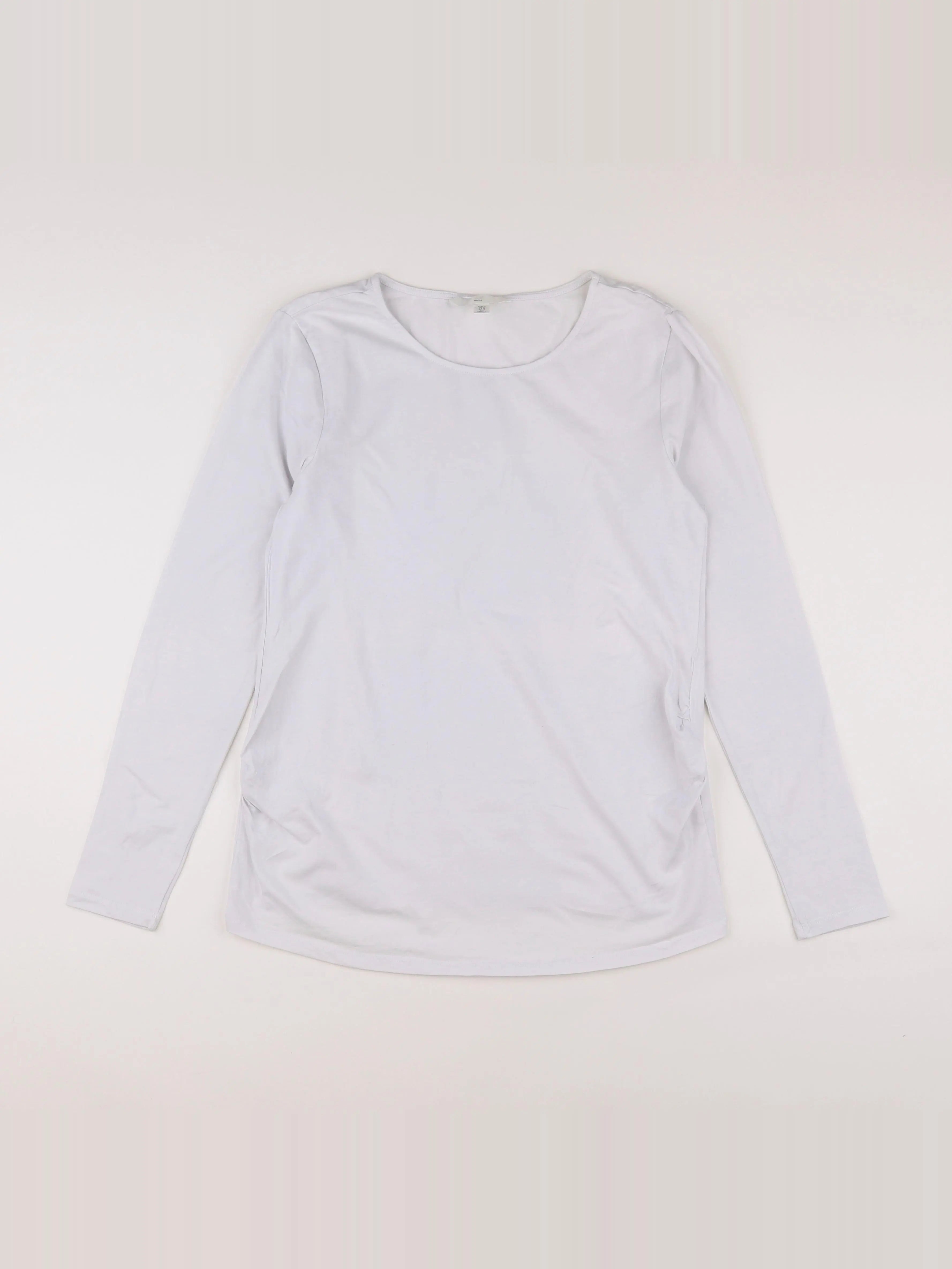H&M - tee-shirt grossesse blanc - 38