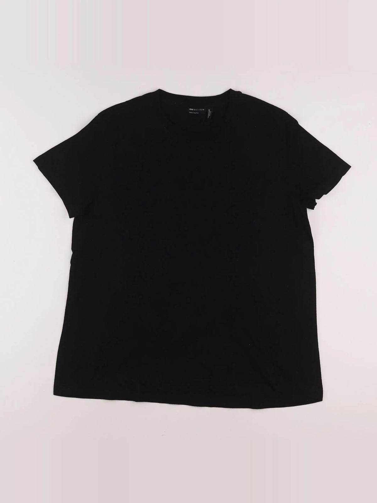 Asos - tee-shirt grossesse noir - 40