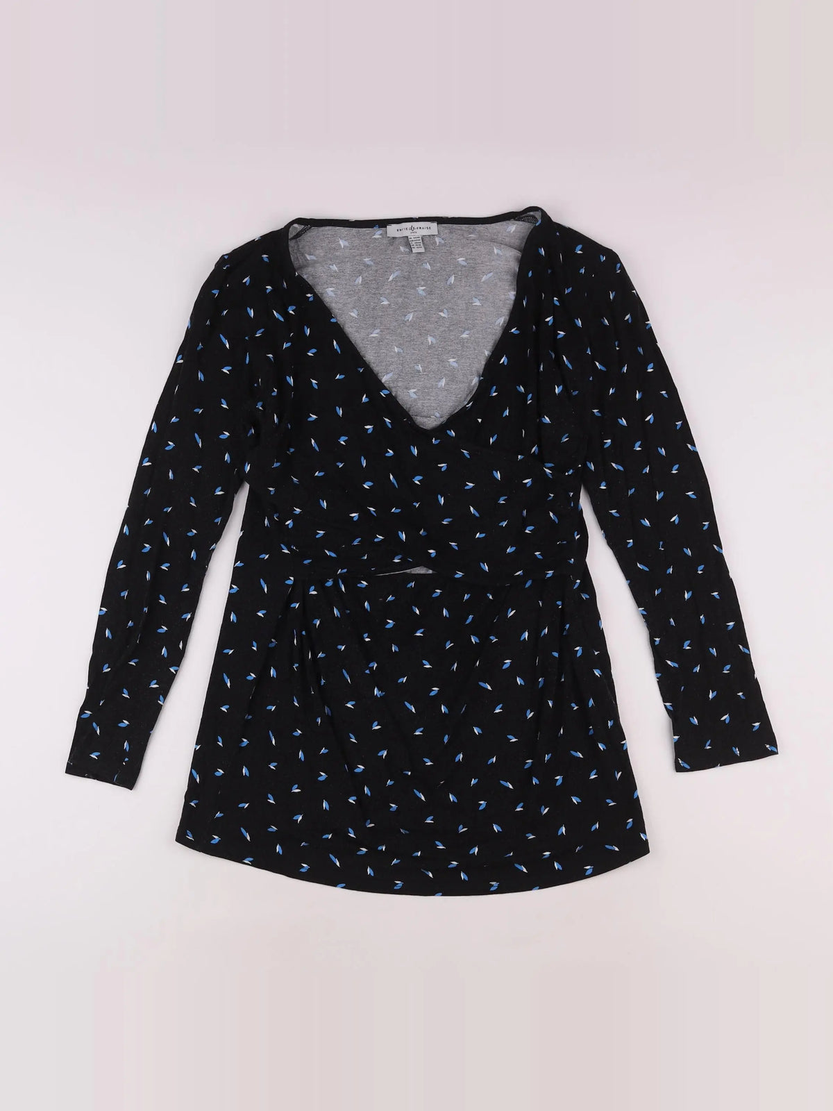 Envie de fraise - tee-shirt grossesse noir - 44 à 46