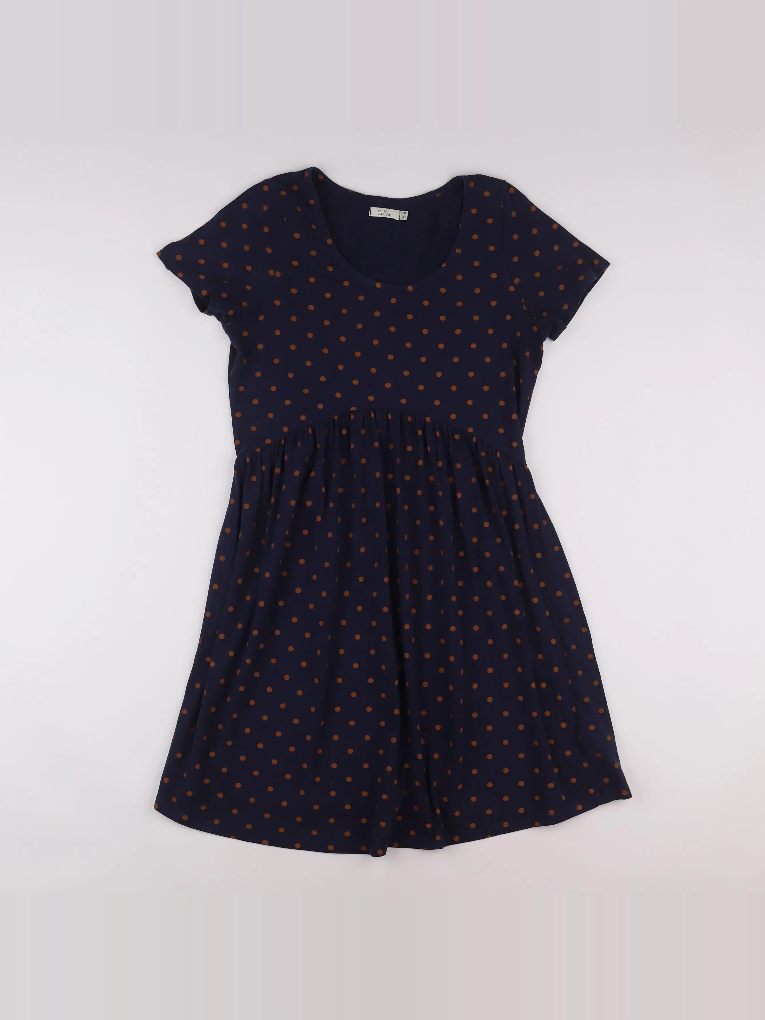 Vertbaudet - robe grossesse bleu, marron - 38 à 40