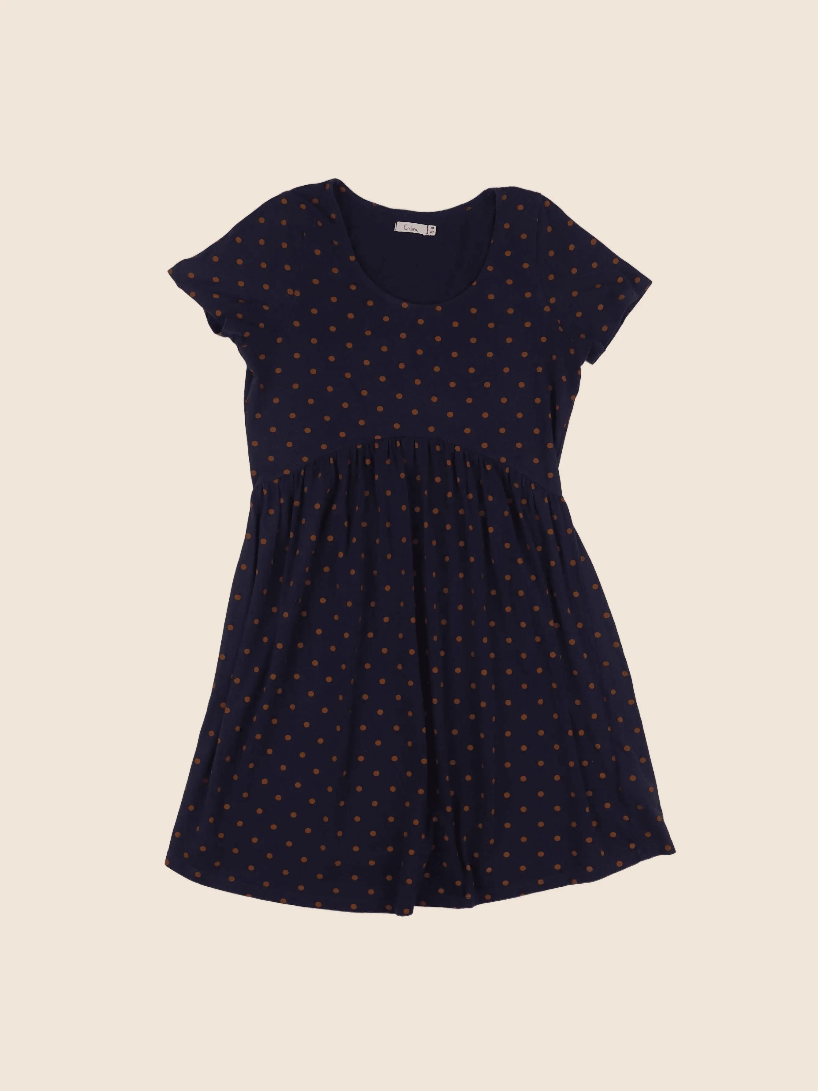 Vertbaudet - robe grossesse bleu, marron - 38 à 40