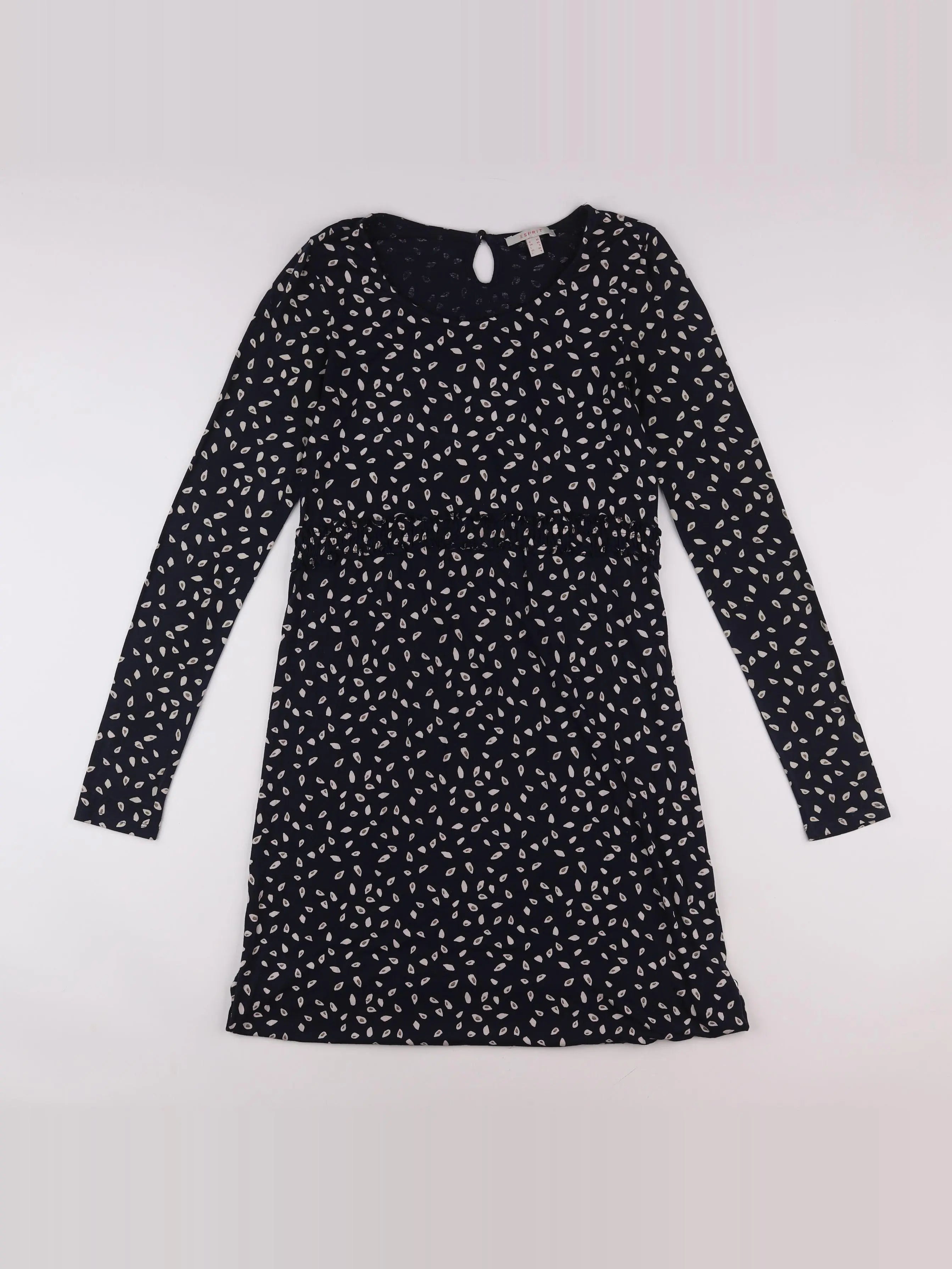 Esprit - robe grossesse bleu, beige - 36