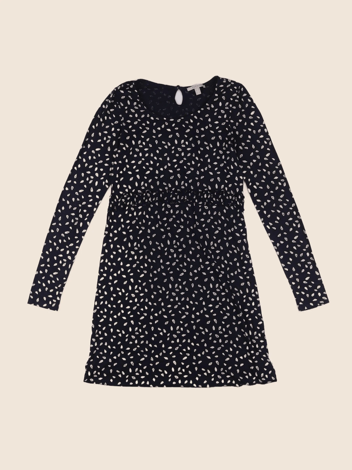 Esprit - robe grossesse bleu, beige - 36