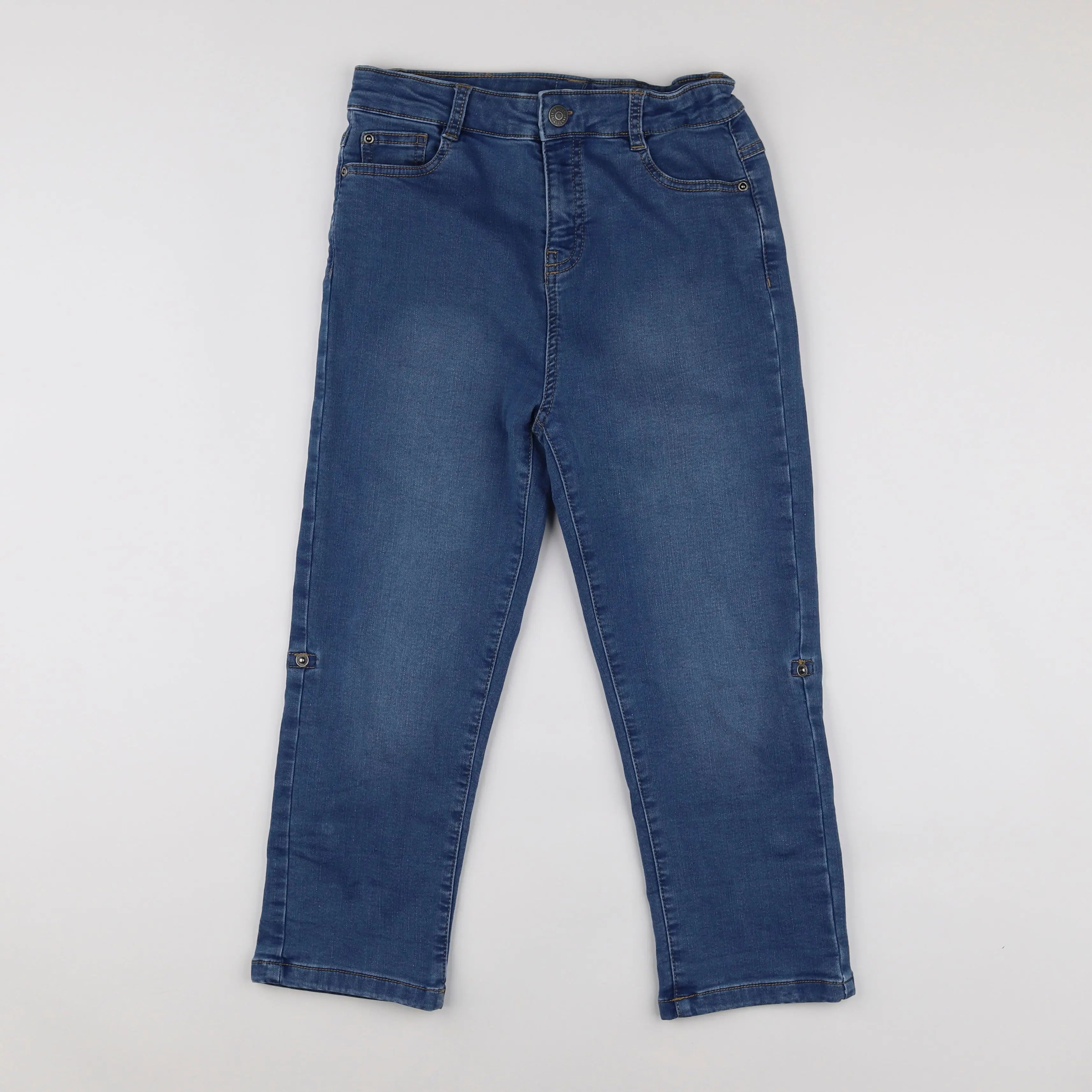 Vertbaudet - pantacourt bleu - 12 ans