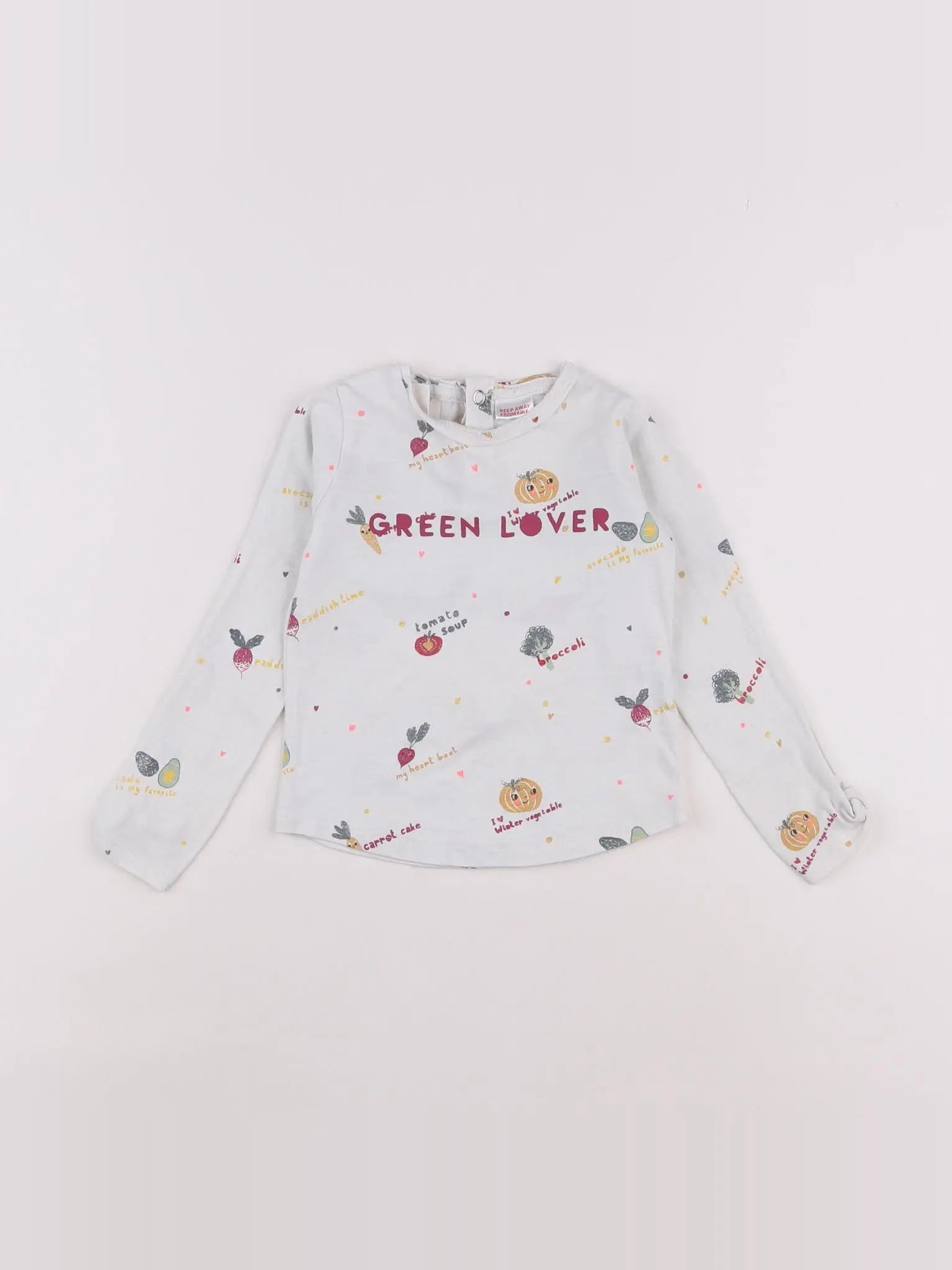 Zara - tee-shirt blanc - 3/6 mois