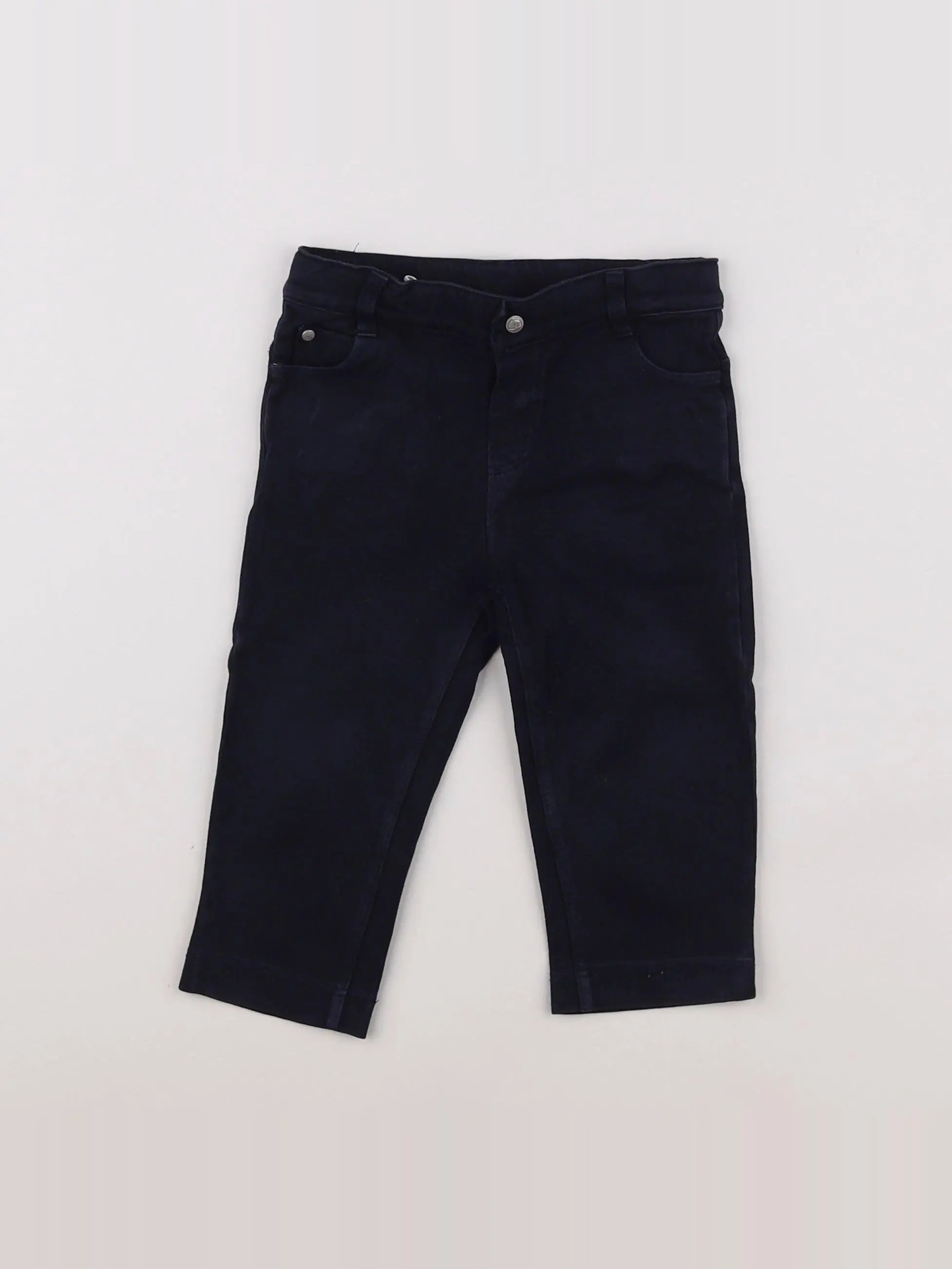 Petit Bateau - jean bleu - 12 mois