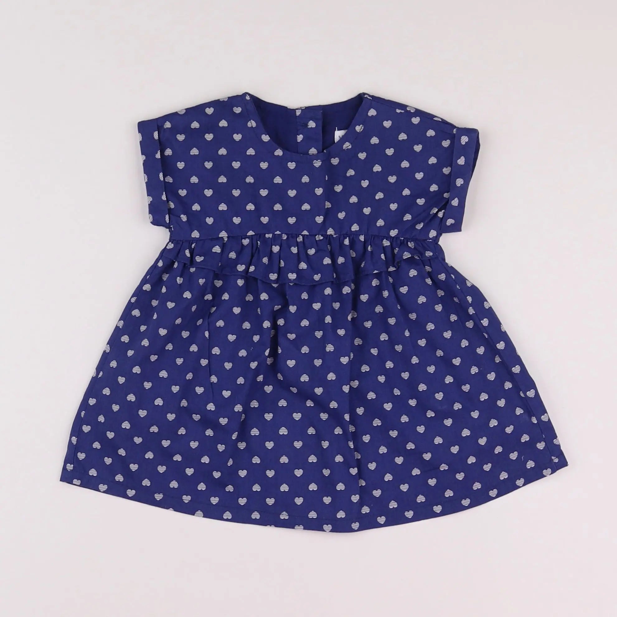 Vertbaudet - robe bleu - 3 mois