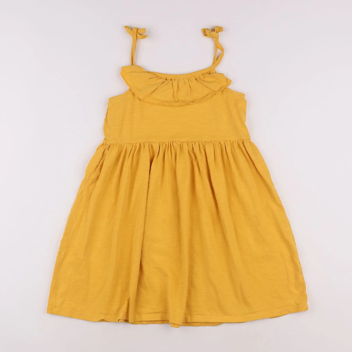 Vertbaudet - robe jaune - 10 ans