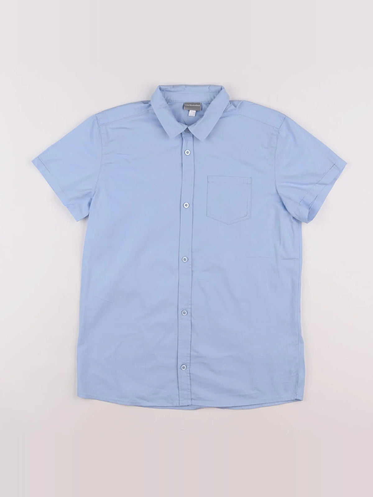 Vertbaudet - chemise bleu - 11 ans