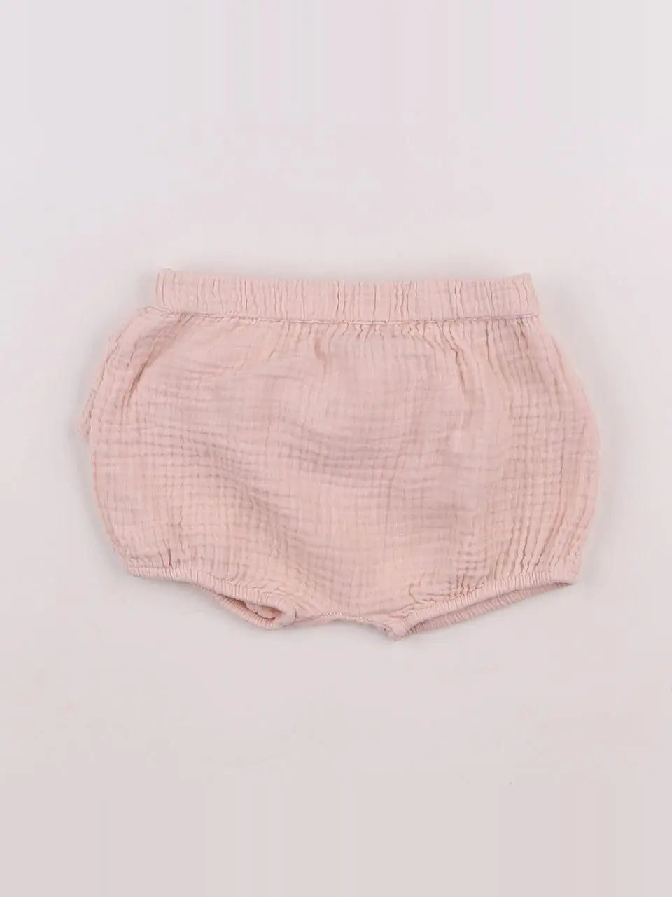 Vertbaudet - bloomer volants au dos rose - 12 mois