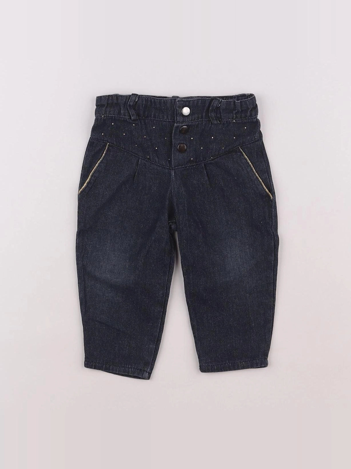 Blune - pantalon bleu - 12 mois