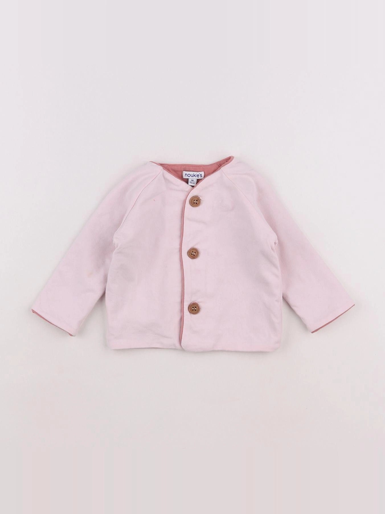 Noukie's - sweat rose - 1 mois