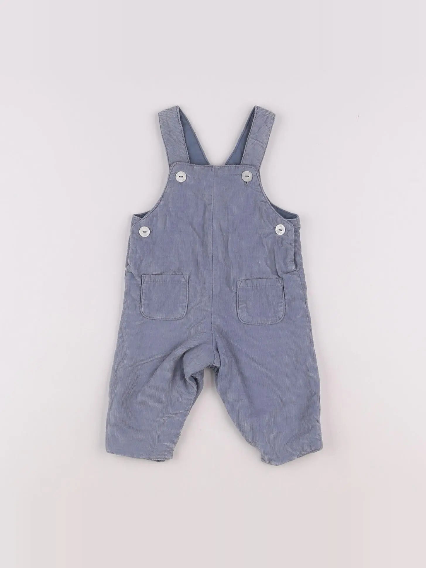 Tartine & Chocolat - salopette bleu - 3 mois