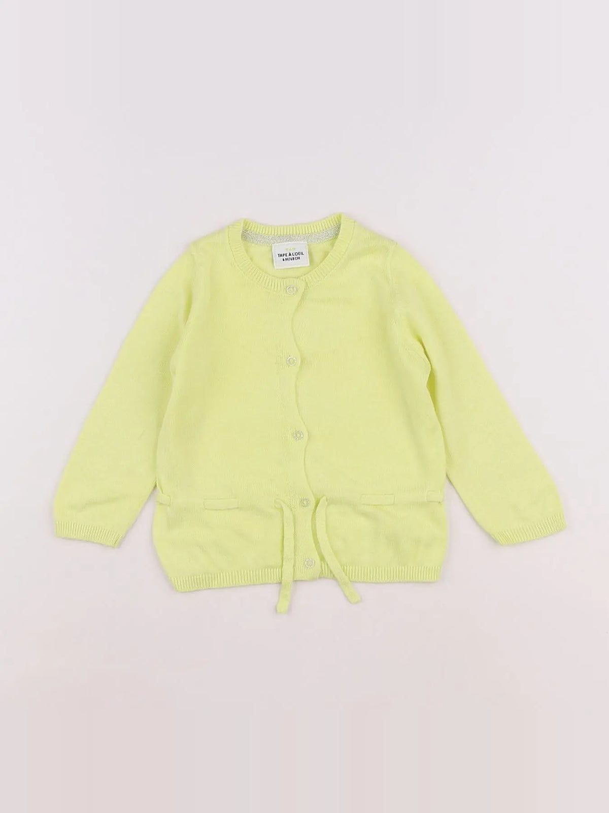 Tape à l'oeil - gilet jaune fluo - 6 mois