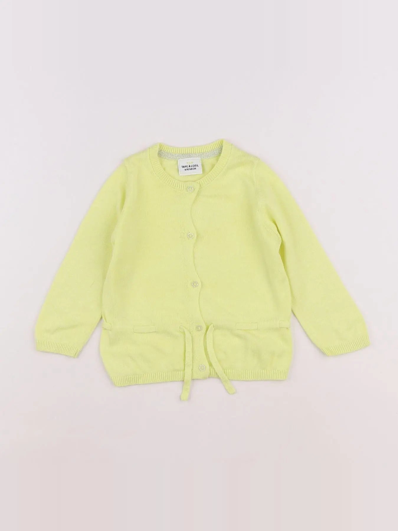 Tape à l'oeil - gilet jaune fluo - 6 mois