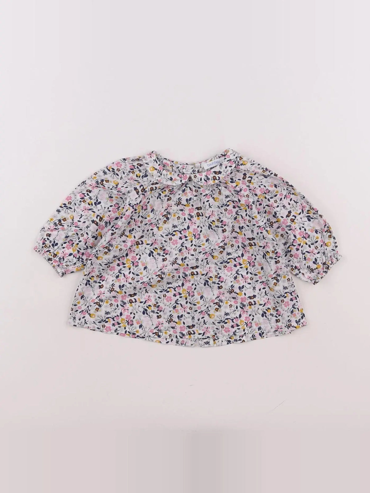 Boutchou - blouse multicolore - 3 mois