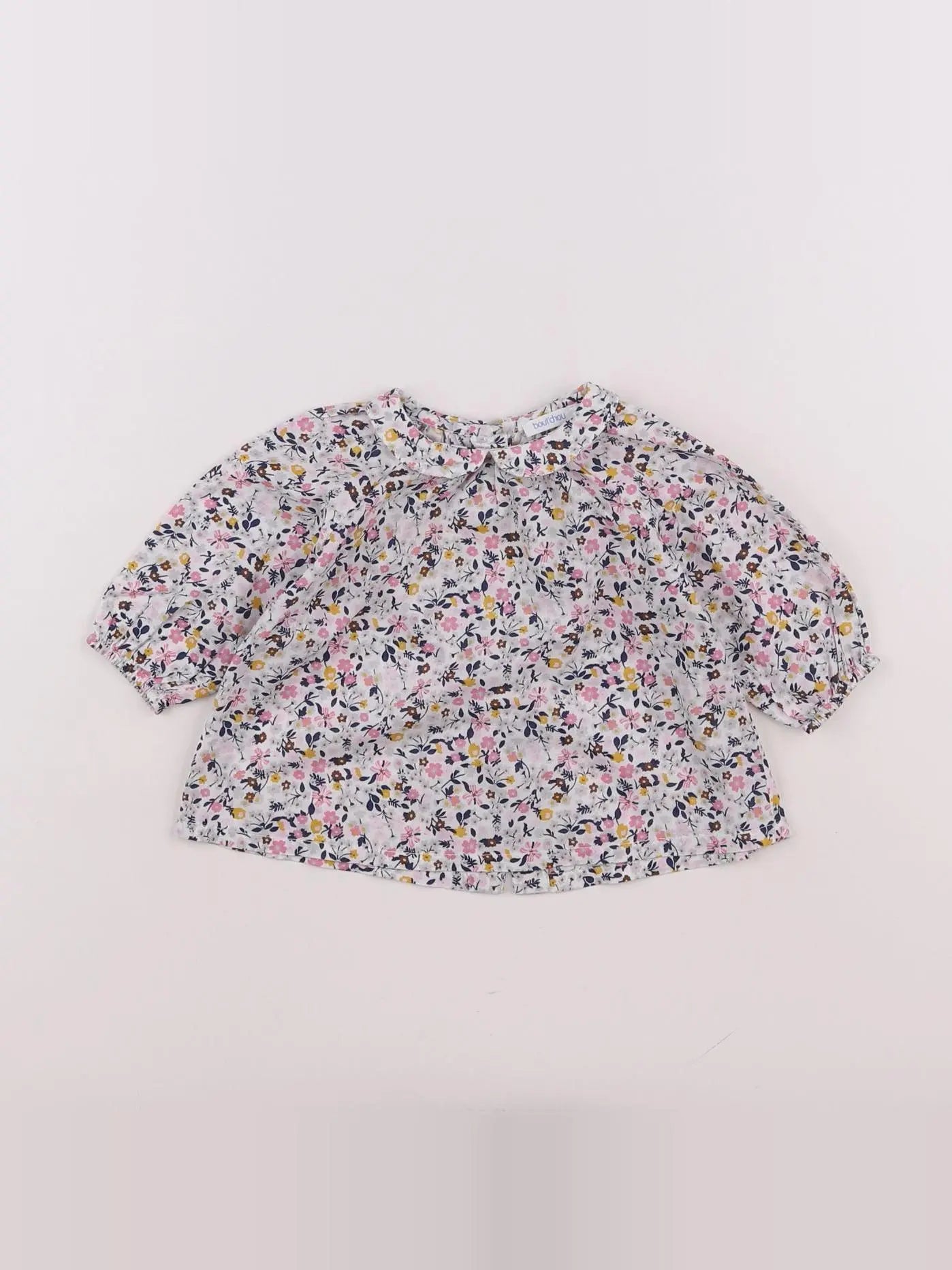 Boutchou - blouse multicolore - 3 mois