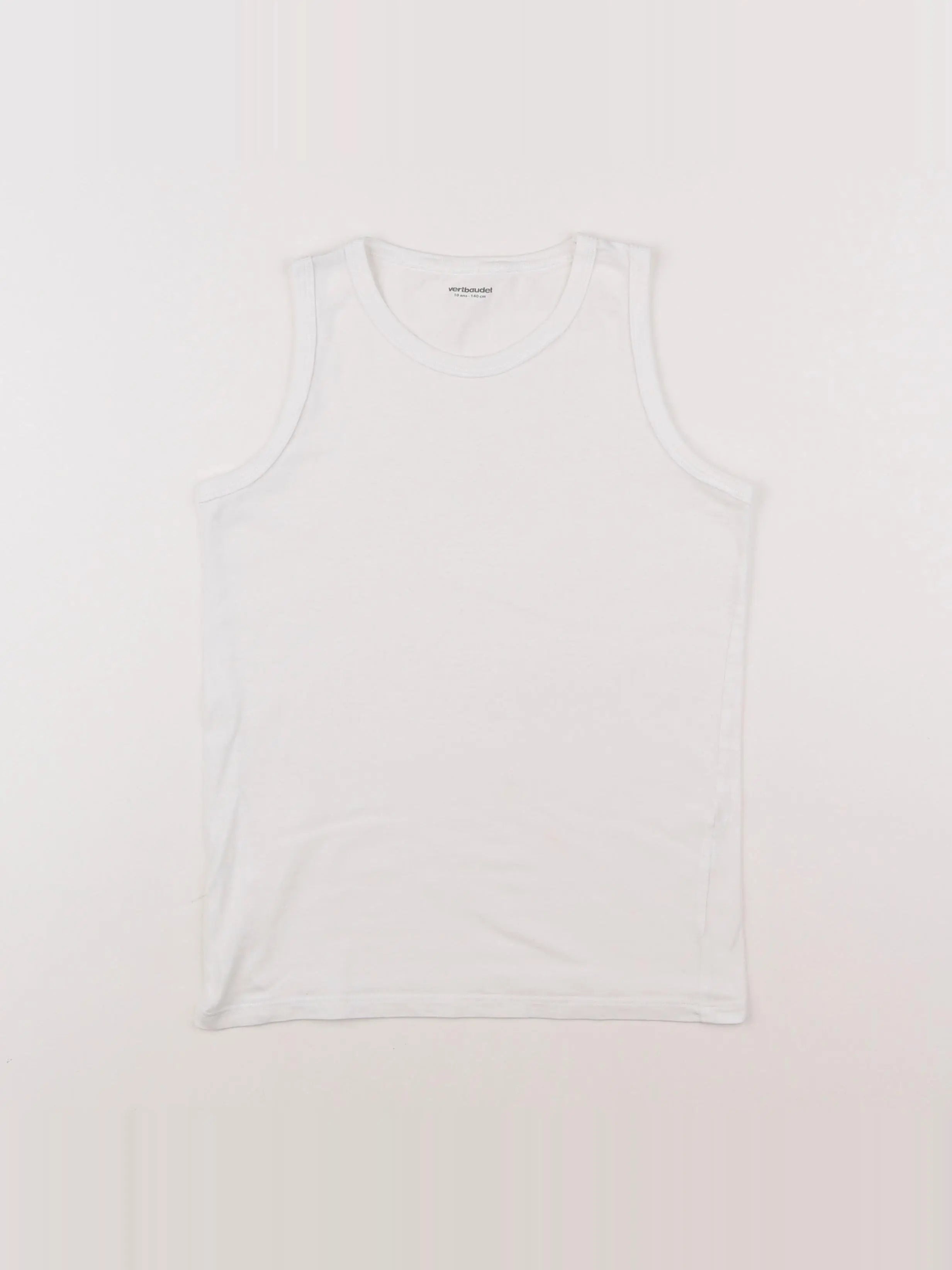 Vertbaudet - maillot de corps blanc - 10 ans