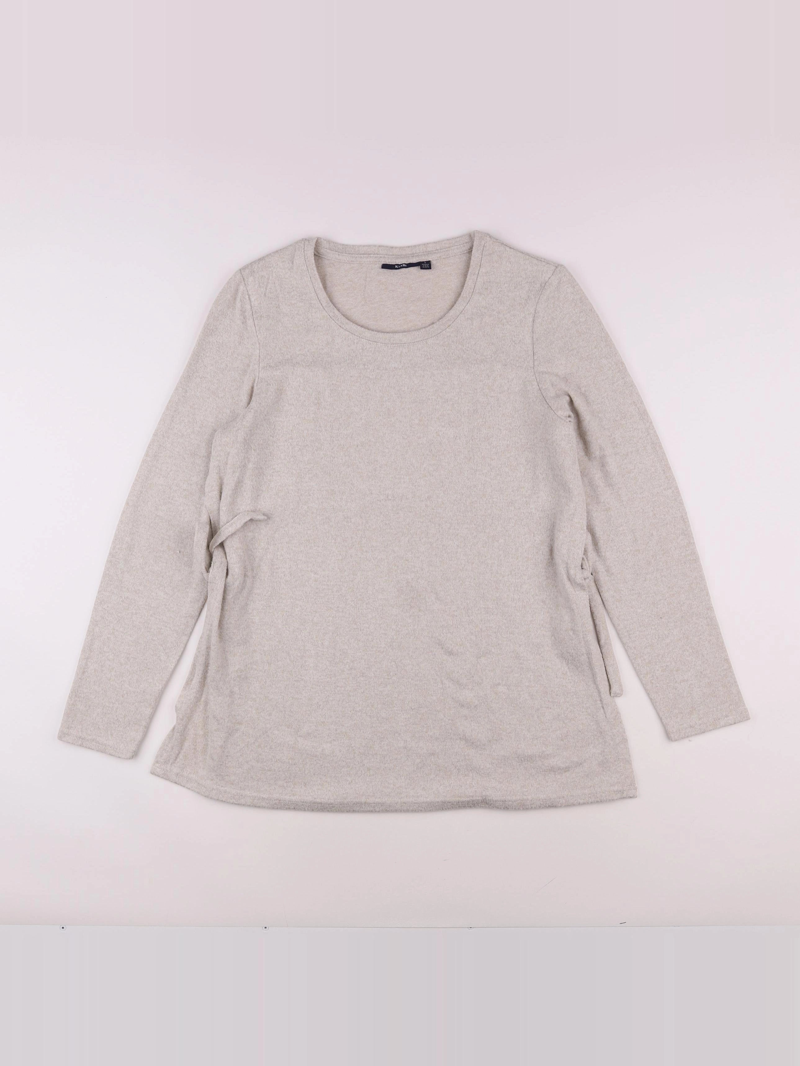 Kiabi - pull grossesse beige - 42 à 44