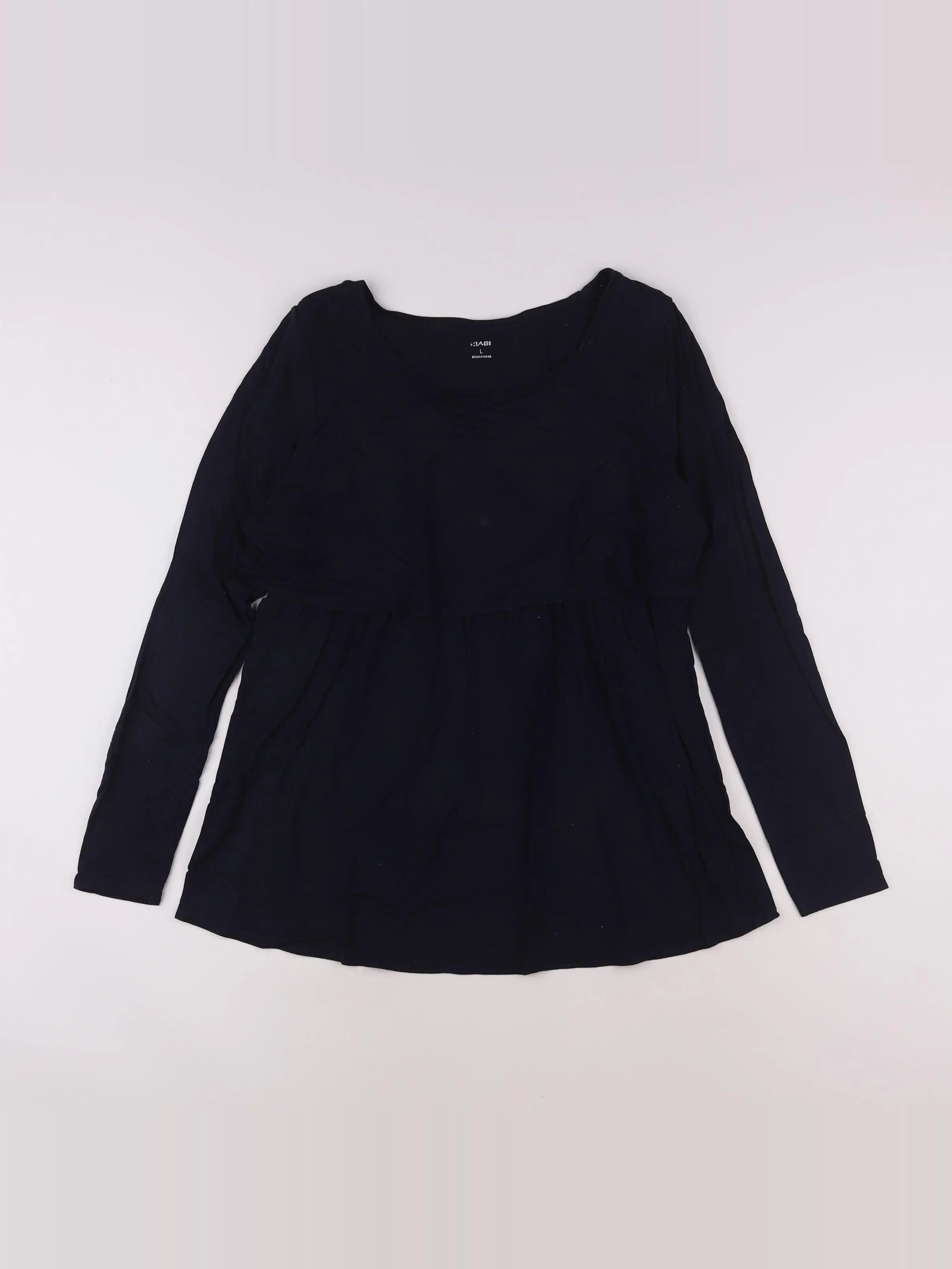 Kiabi - tee-shirt grossesse, allaitement bleu - 42 à 44