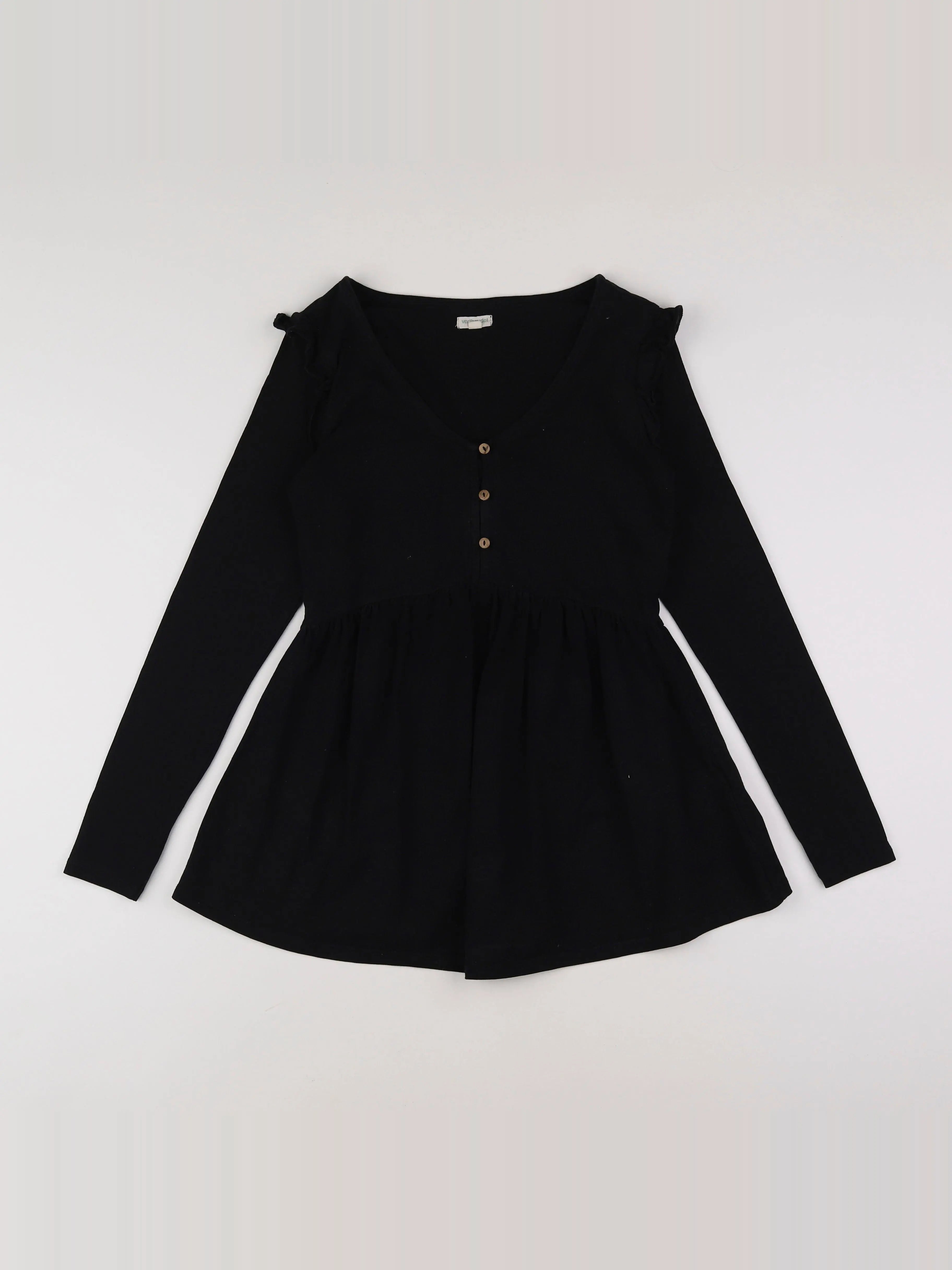Vertbaudet - tee-shirt grossesse noir - 34 à 36